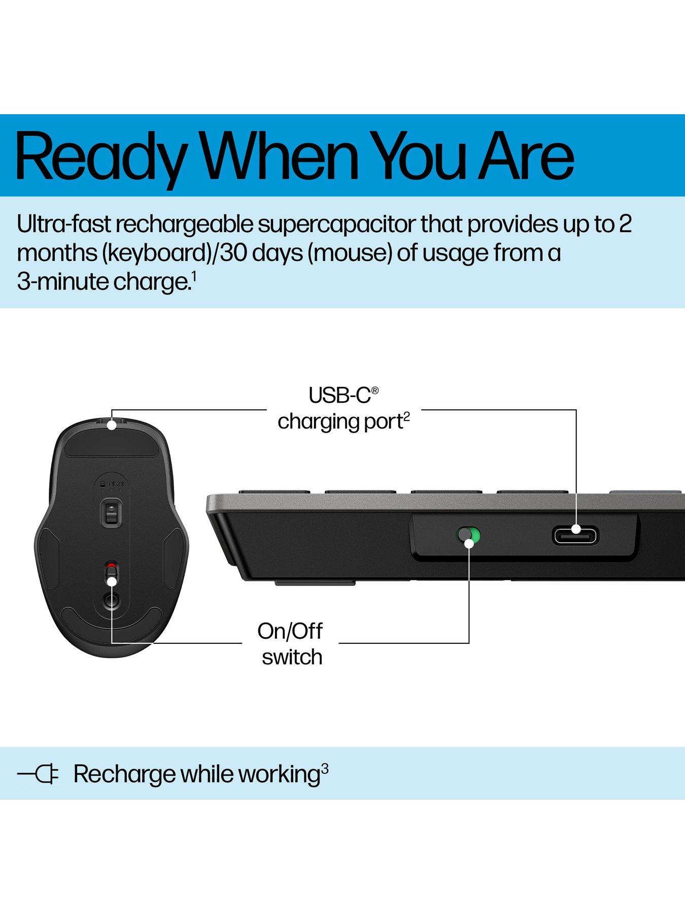  image of hp-720-multi-device-rechargeable-wireless-keyboard-and-mouse-combo