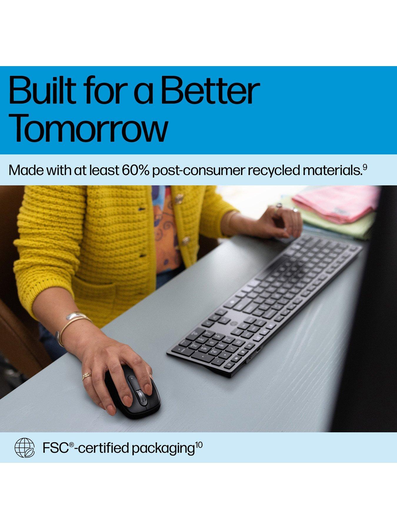  image of hp-720-multi-device-rechargeable-wireless-keyboard-and-mouse-combo