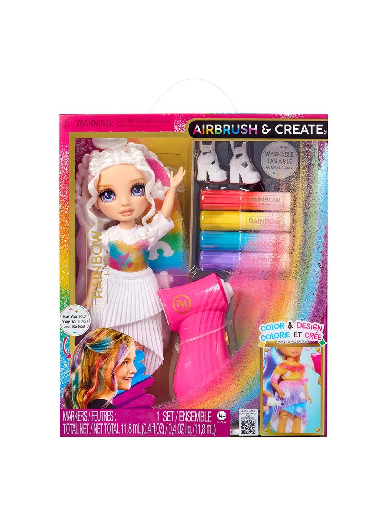 Image 7 of 8 of Rainbow High Air Brush &amp; Create DIY Fashion Doll