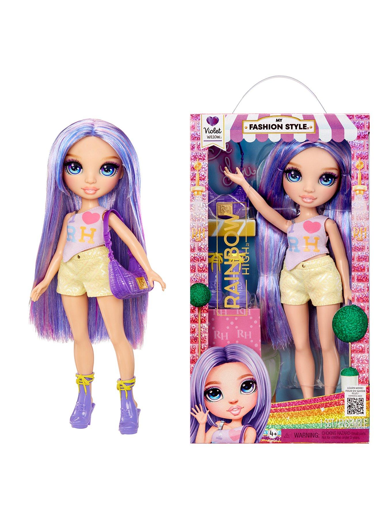 Image 7 of 8 of Rainbow High My Fashion Style Fashion Dolls- Violet
