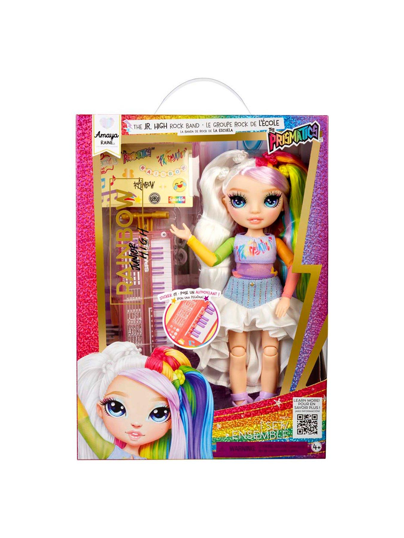 Image 7 of 8 of Rainbow High Jr High Rockband Fashion Dolls -Amaya