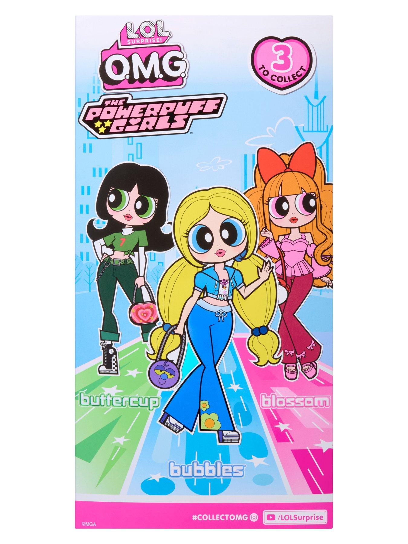  image of lol-surprise-omg-the-powerpuff-girls-bubbles-doll-with-accessories