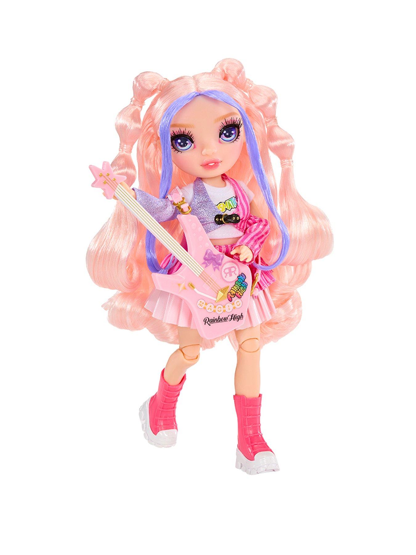 Image 1 of 8 of Rainbow High Jr High Rockband Fashion Dolls - Bella