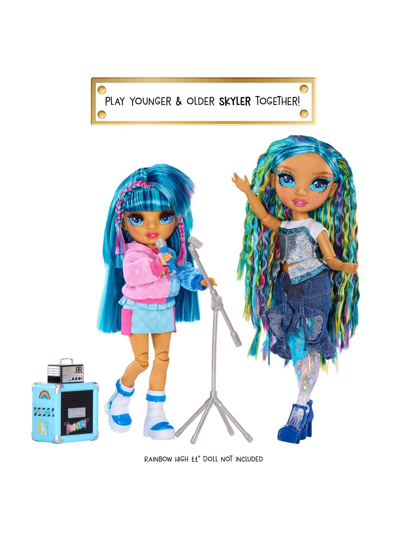 Image 4 of 8 of Rainbow High Jr High Rockband Fashion Dolls - Skyler