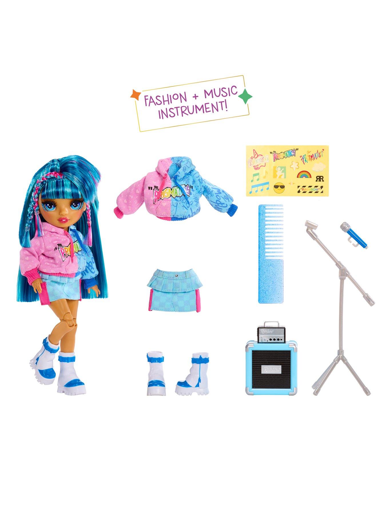 Image 5 of 8 of Rainbow High Jr High Rockband Fashion Dolls - Skyler