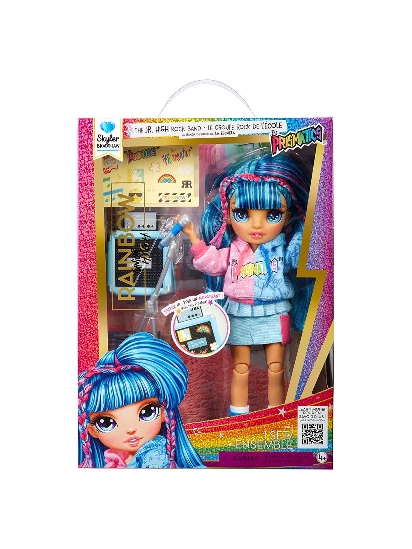 Image 7 of 8 of Rainbow High Jr High Rockband Fashion Dolls - Skyler