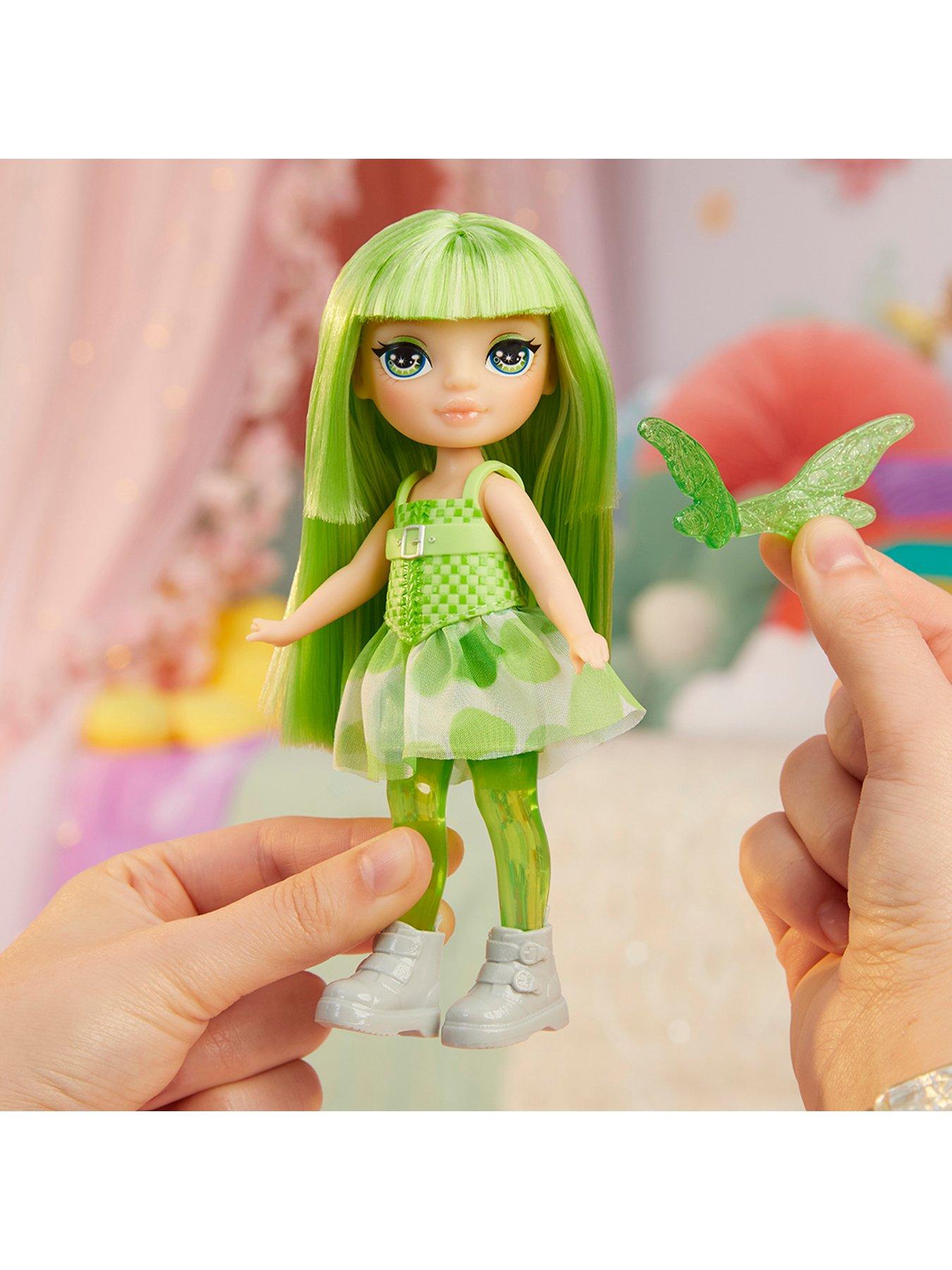 Image 3 of 8 of Rainbow High Littles Rainbow Fantasy Fairies Doll - Emerald (Green)