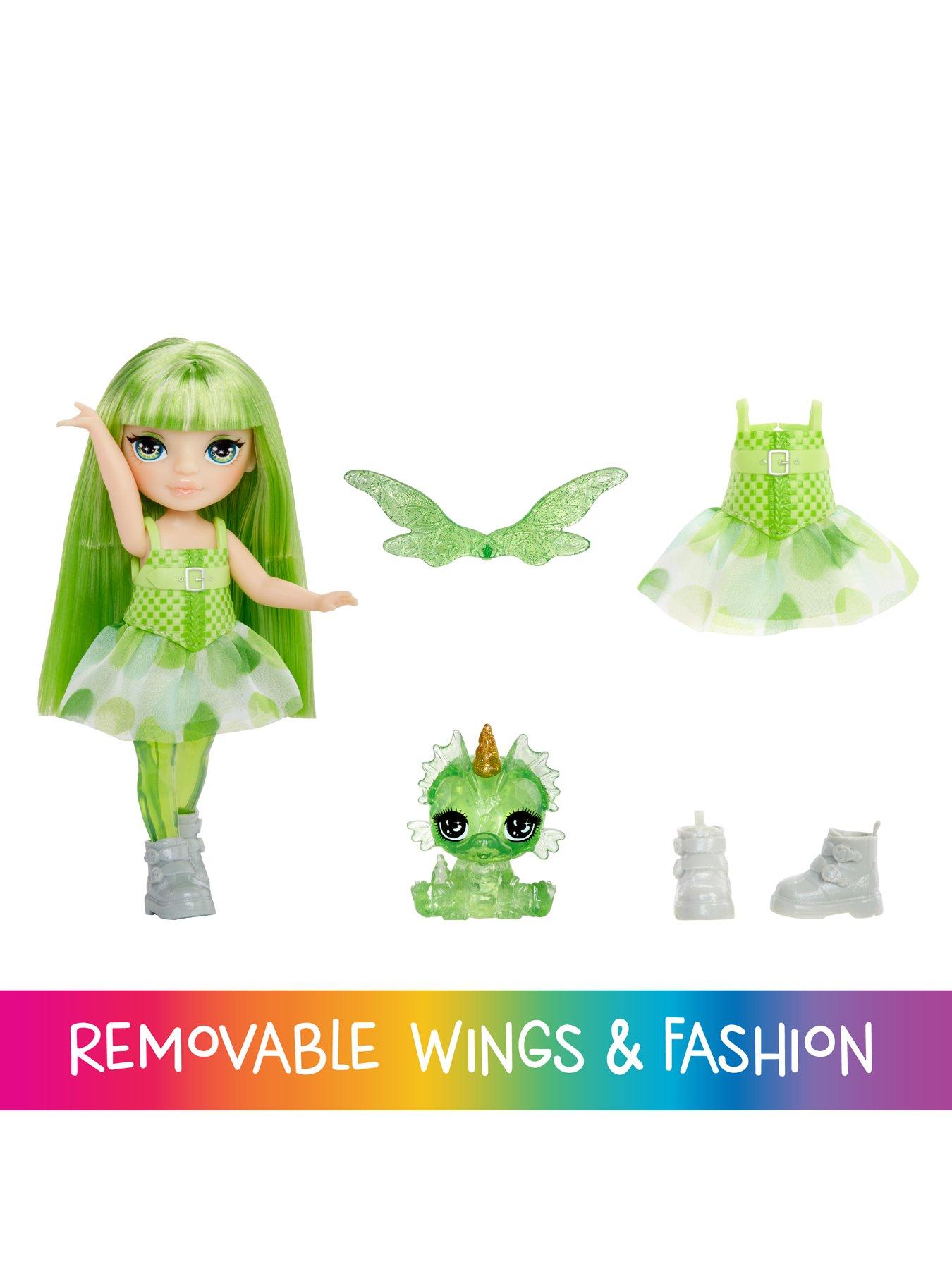 Image 4 of 8 of Rainbow High Littles Rainbow Fantasy Fairies Doll - Emerald (Green)