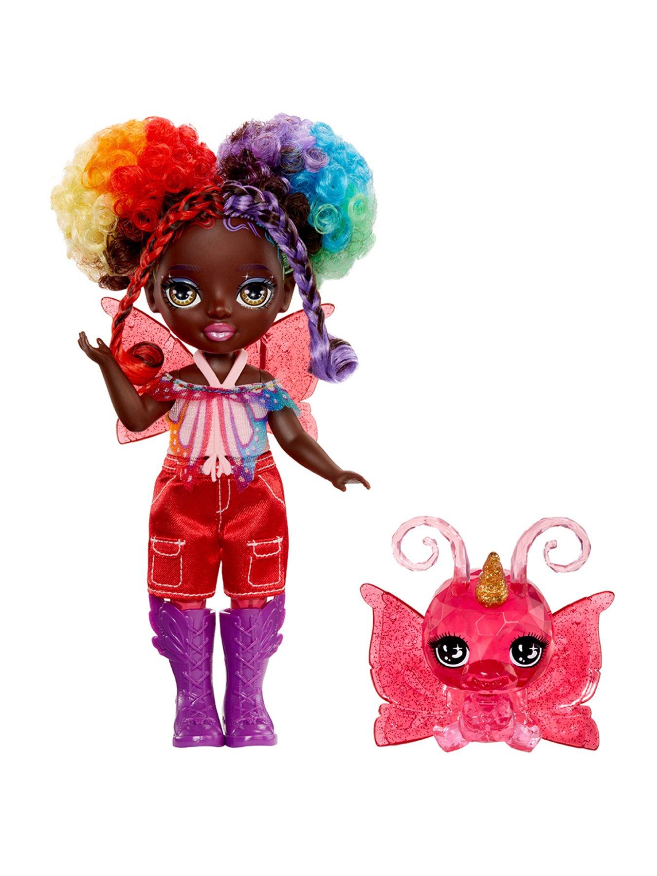 Image 1 of 8 of Rainbow High Littles Rainbow Fantasy Fairies Doll- Astrid (Rainbow)