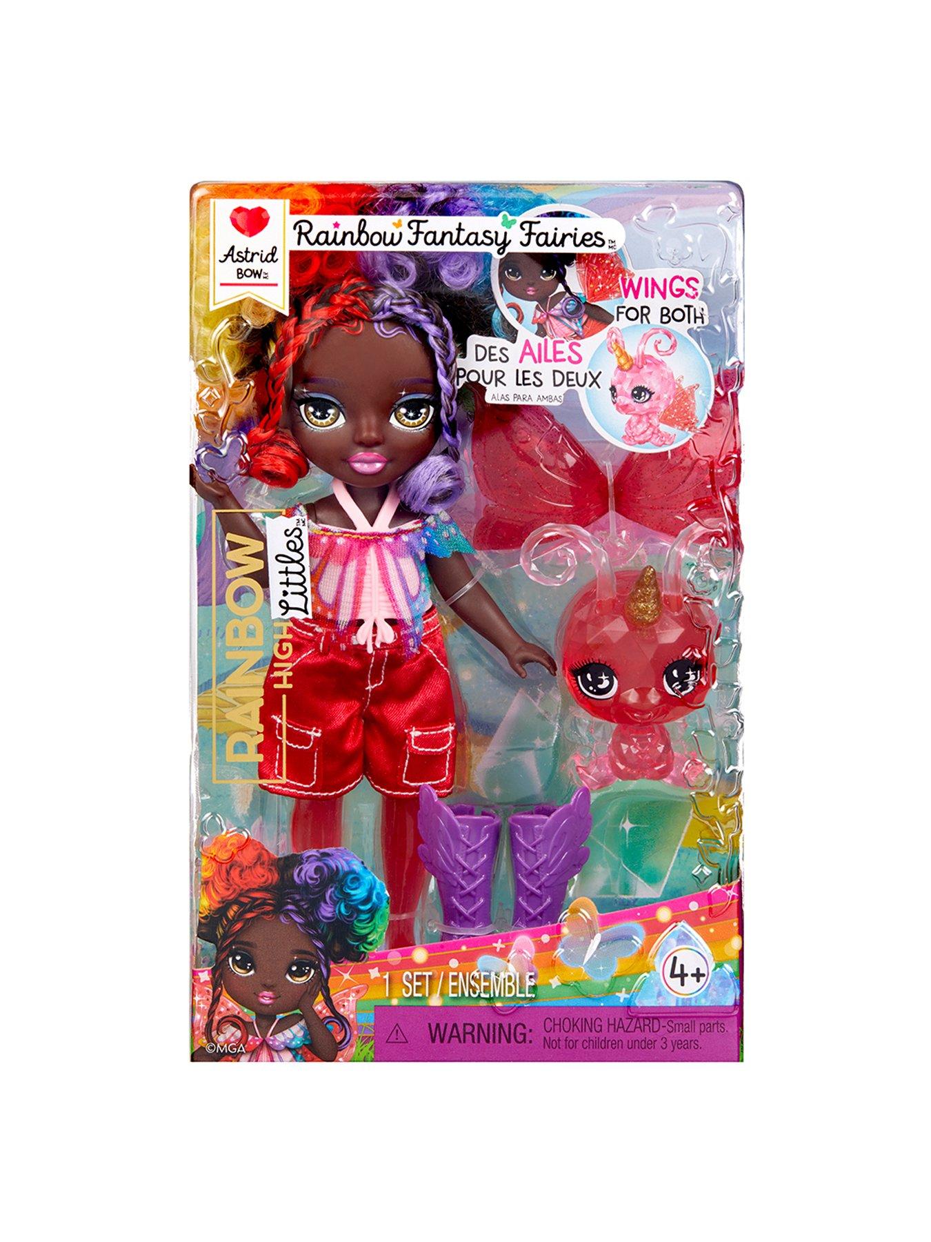 Image 7 of 8 of Rainbow High Littles Rainbow Fantasy Fairies Doll- Astrid (Rainbow)