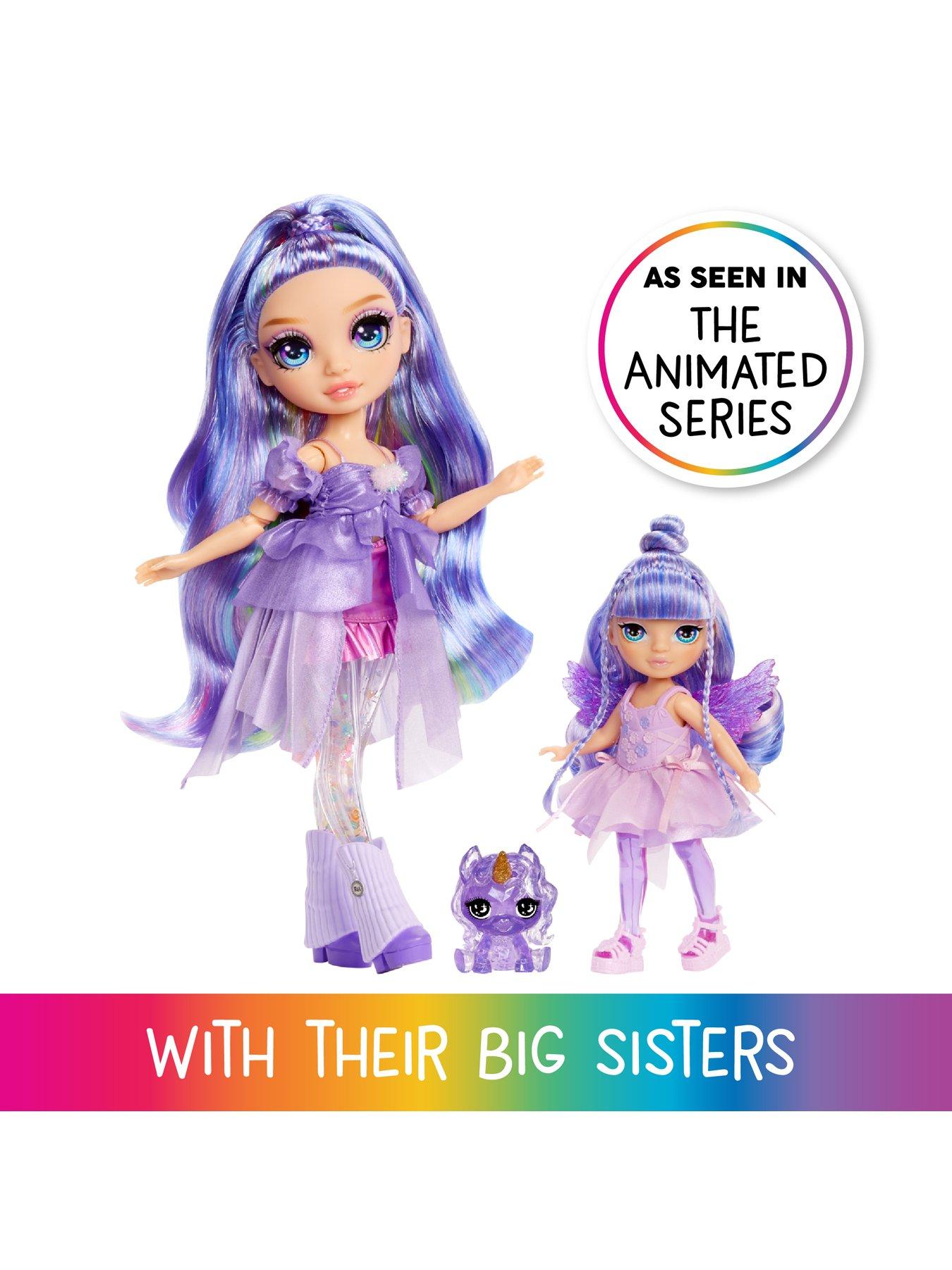  image of rainbow-high-littles-rainbow-fantasy-fairies-doll--amethyst-purple