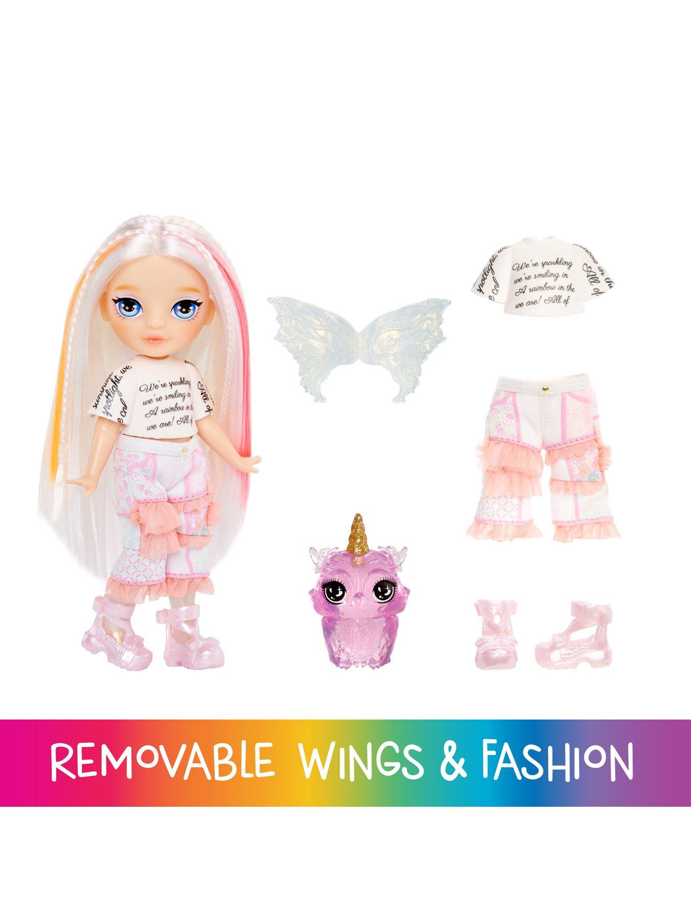  image of rainbow-high-littles-rainbow-fantasy-fairies-doll--opalnbsprainbow
