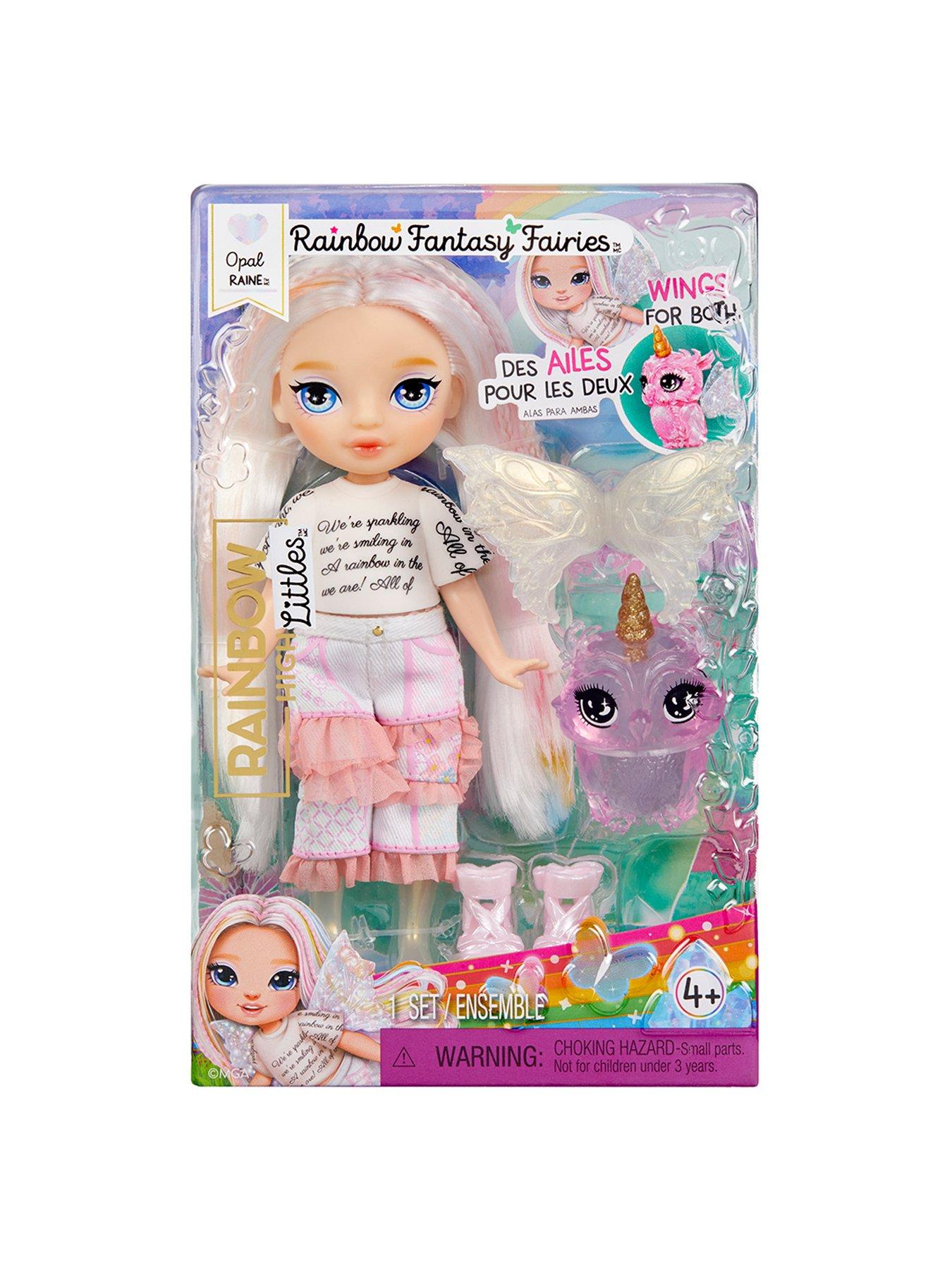 Image 7 of 8 of Rainbow High Littles Rainbow Fantasy Fairies Doll- Opal&nbsp;Rainbow