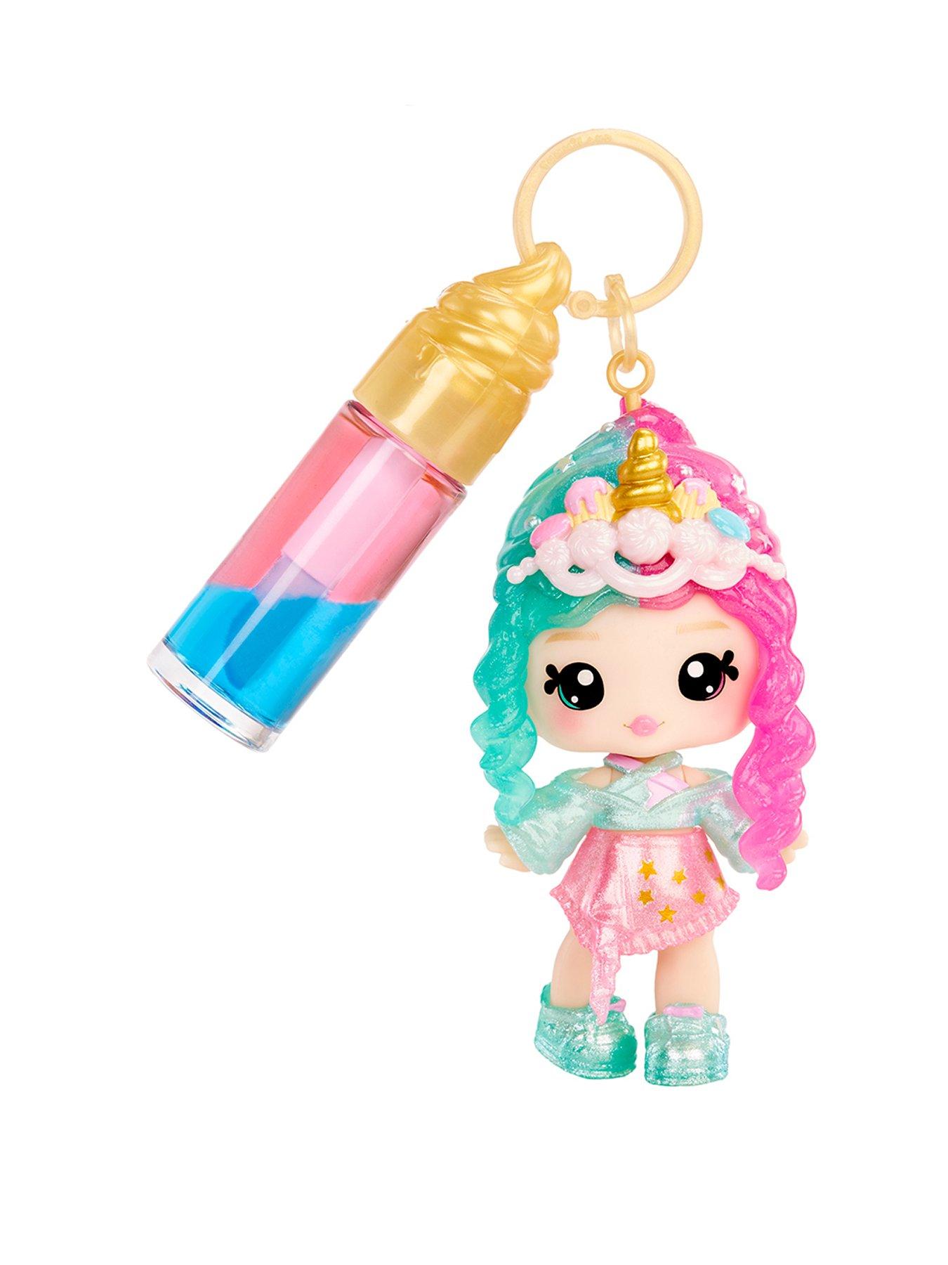 Image 1 of 8 of Yummiland Mystery Color Change Lip Gloss Doll - Phoebe Frappe