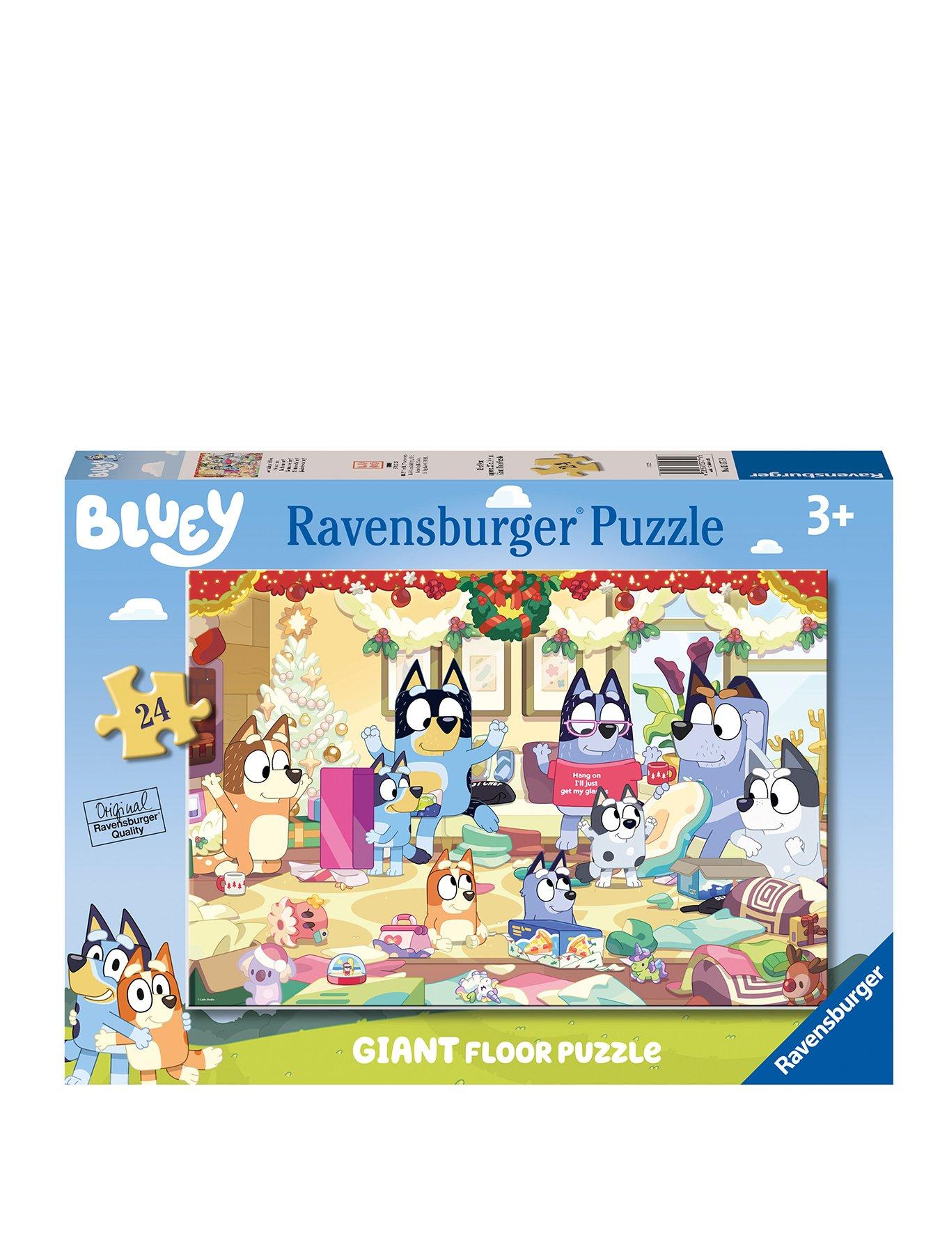 Bluey Christmas Giant Floor Puzzle, 24pc