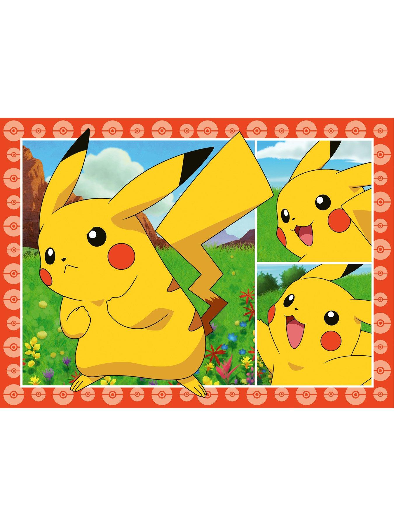 Image 5 of 6 of Pokemon Speedy Puzzle &ndash; 4x 35-Piece Jigsaw Puzzle Speed Challenge Game