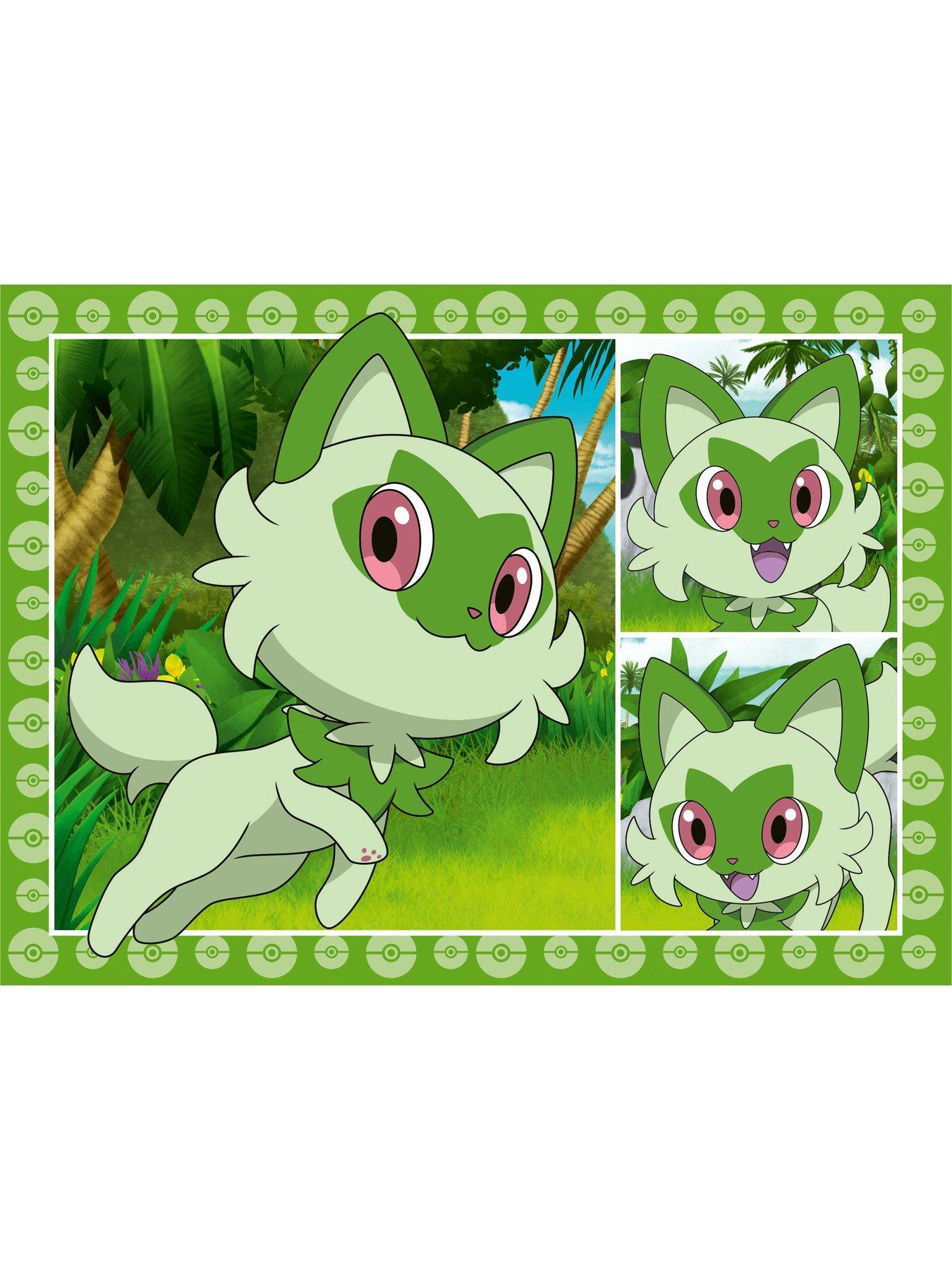 Image 6 of 6 of Pokemon Speedy Puzzle &ndash; 4x 35-Piece Jigsaw Puzzle Speed Challenge Game