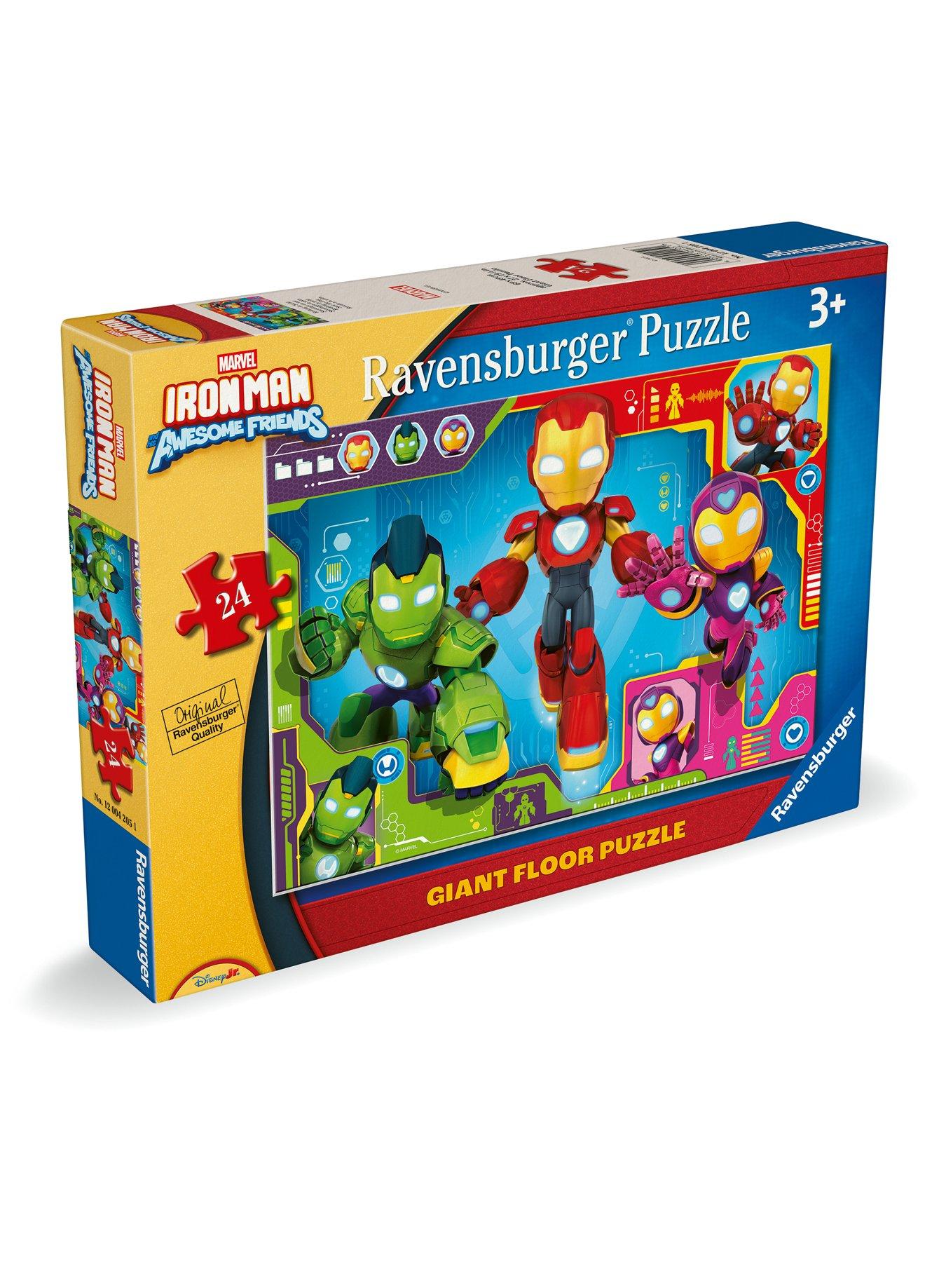 Image 3 of 4 of Iron Man & His Awesome Friends, 24pc Giant Floor Puzzle