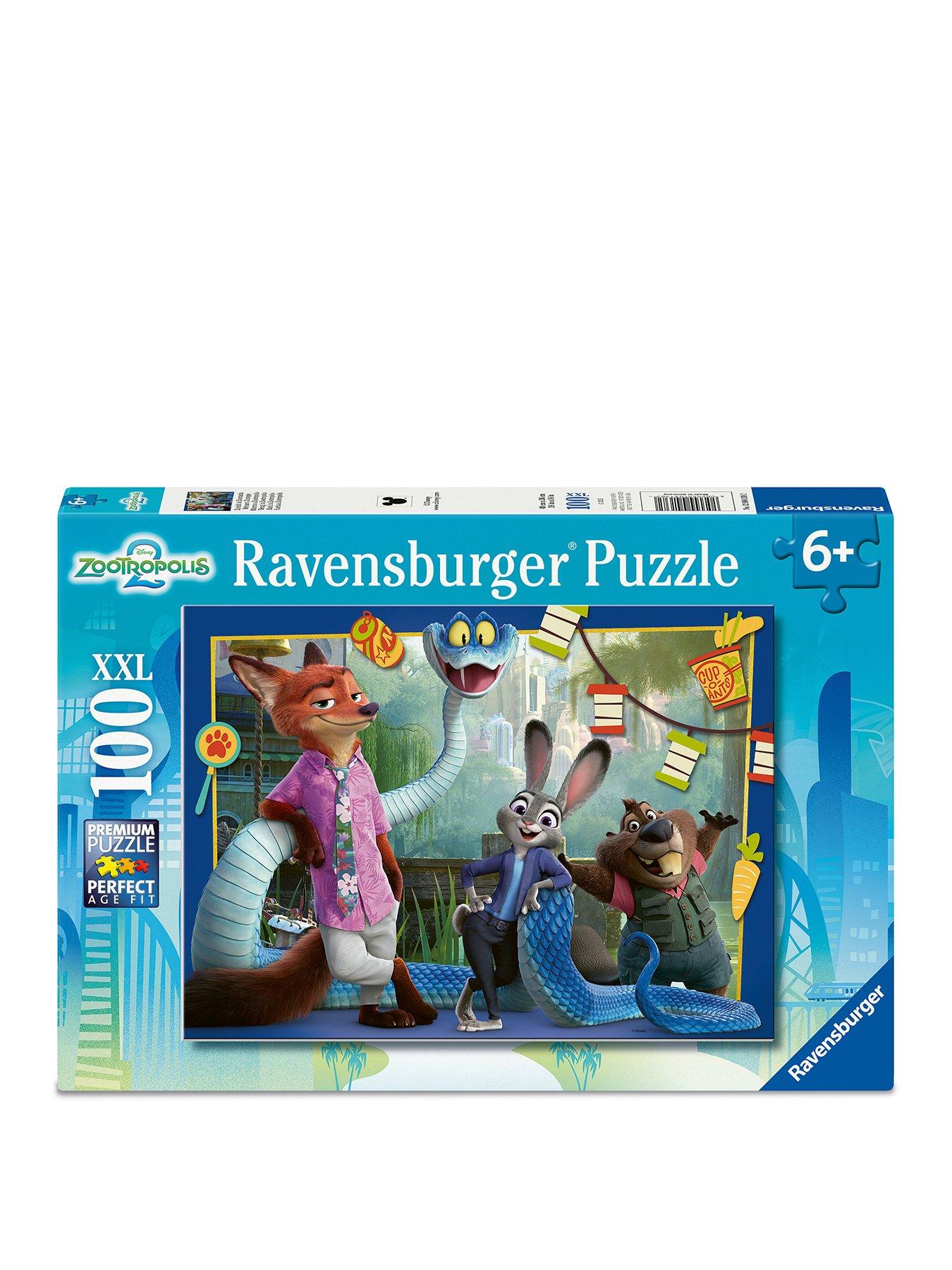 Disney Zootopia 2 100-Piece Jigsaw Puzzle with XXL Large Pieces