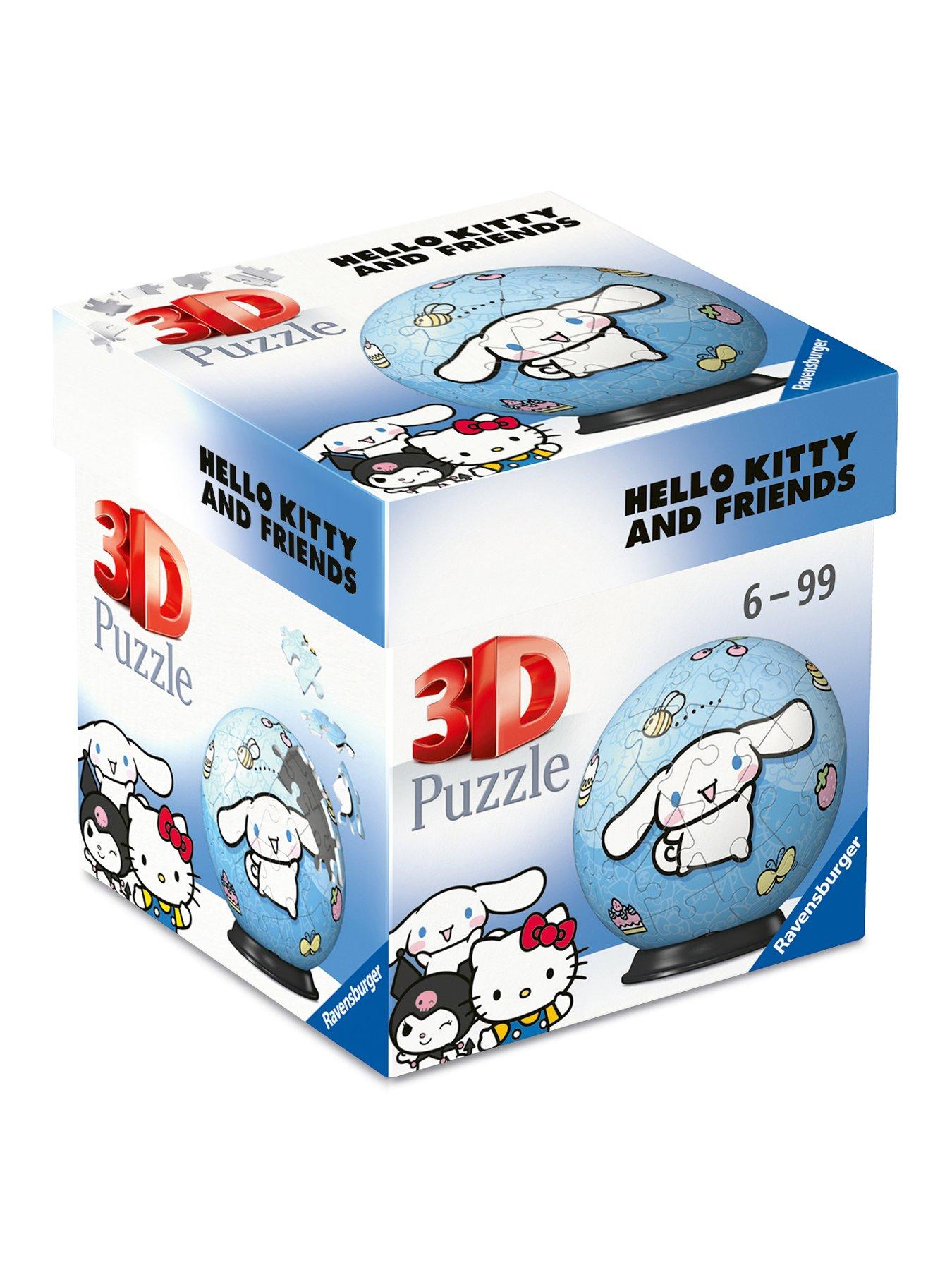 Image 6 of 7 of Hello Kitty 54-Piece 3D Jigsaw Puzzle Ball -&nbsp;Triple Pack
