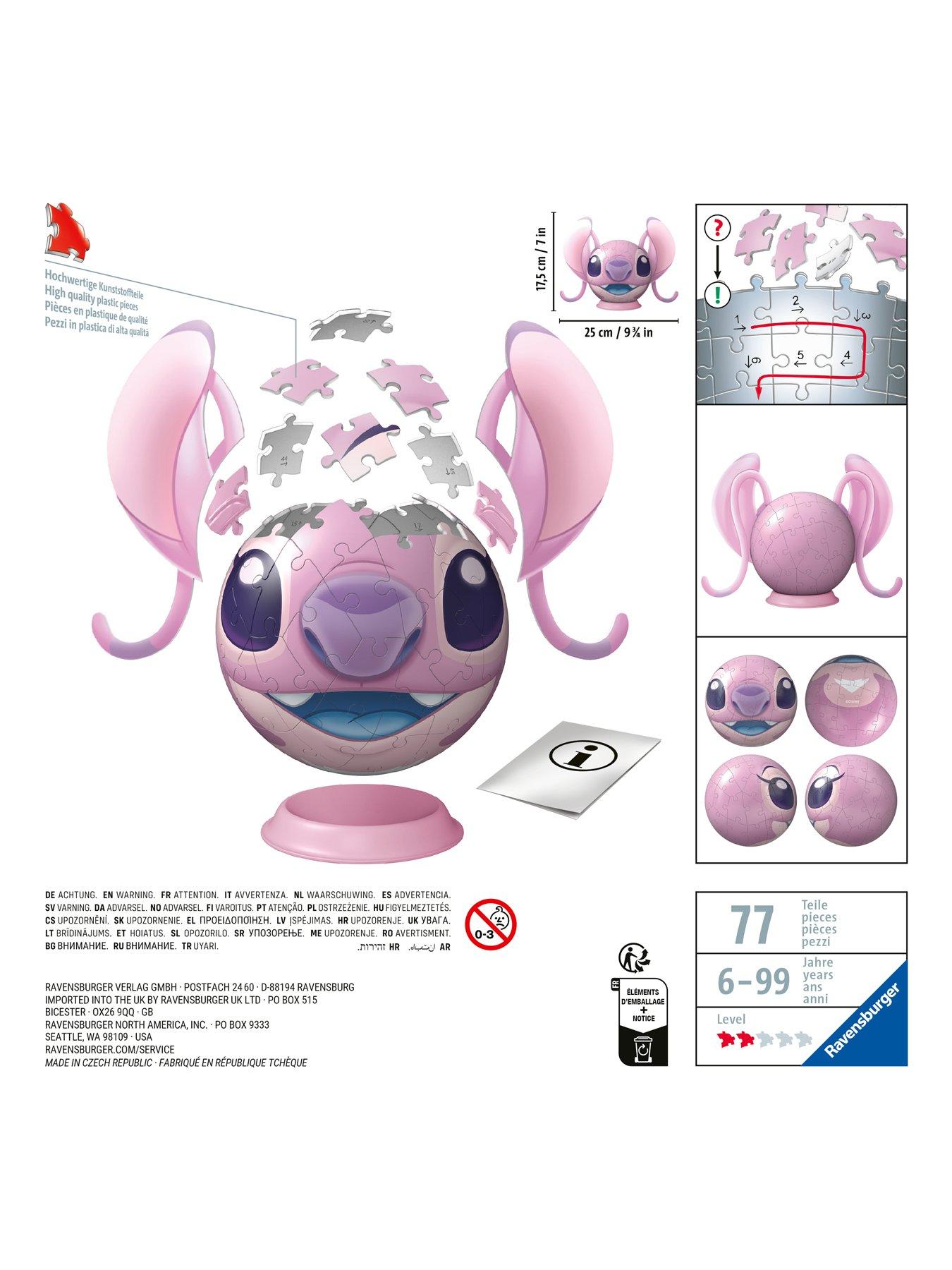  image of disney-angel-with-earsnbsp3d-jigsaw-puzzle-ball-72-piece