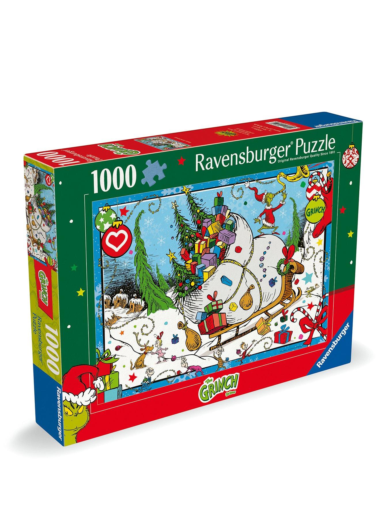 The Grinch 1000-Piece Christmas Sleigh Jigsaw Puzzle
