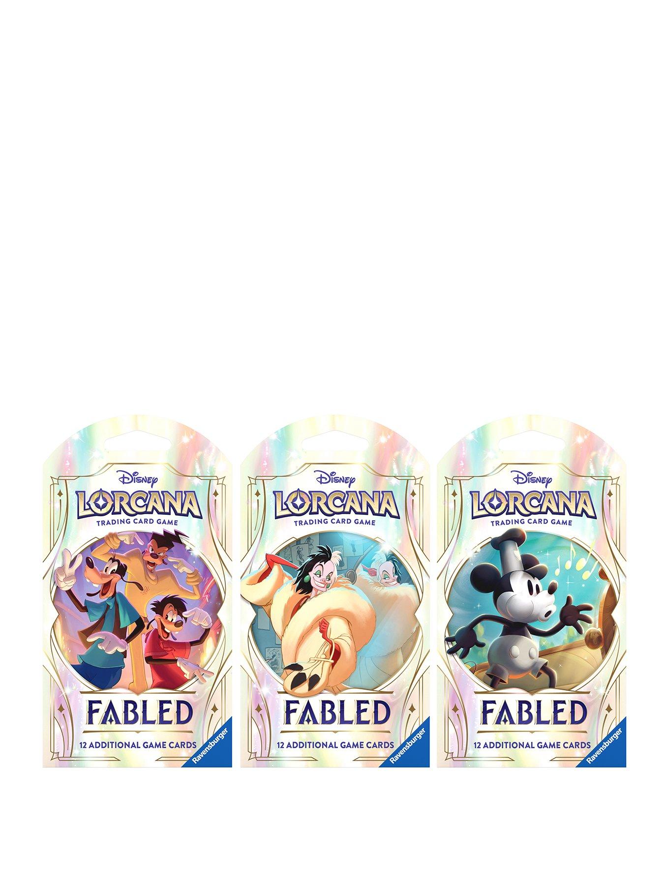 undefined Lorcana - 3 Pack of Sleeved Boosters - Set 9