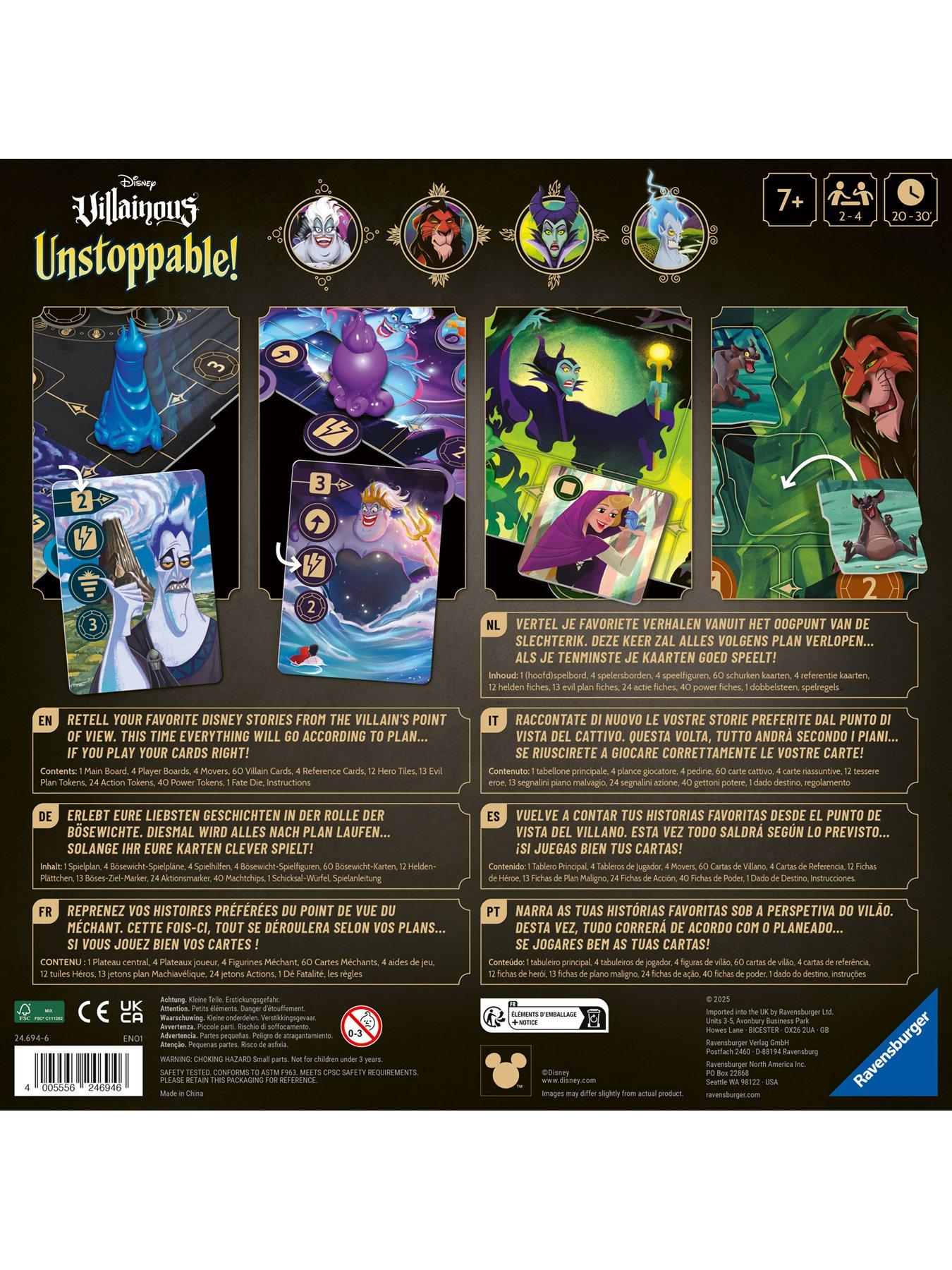  image of disney-villainous-unstoppable-strategy-board-game