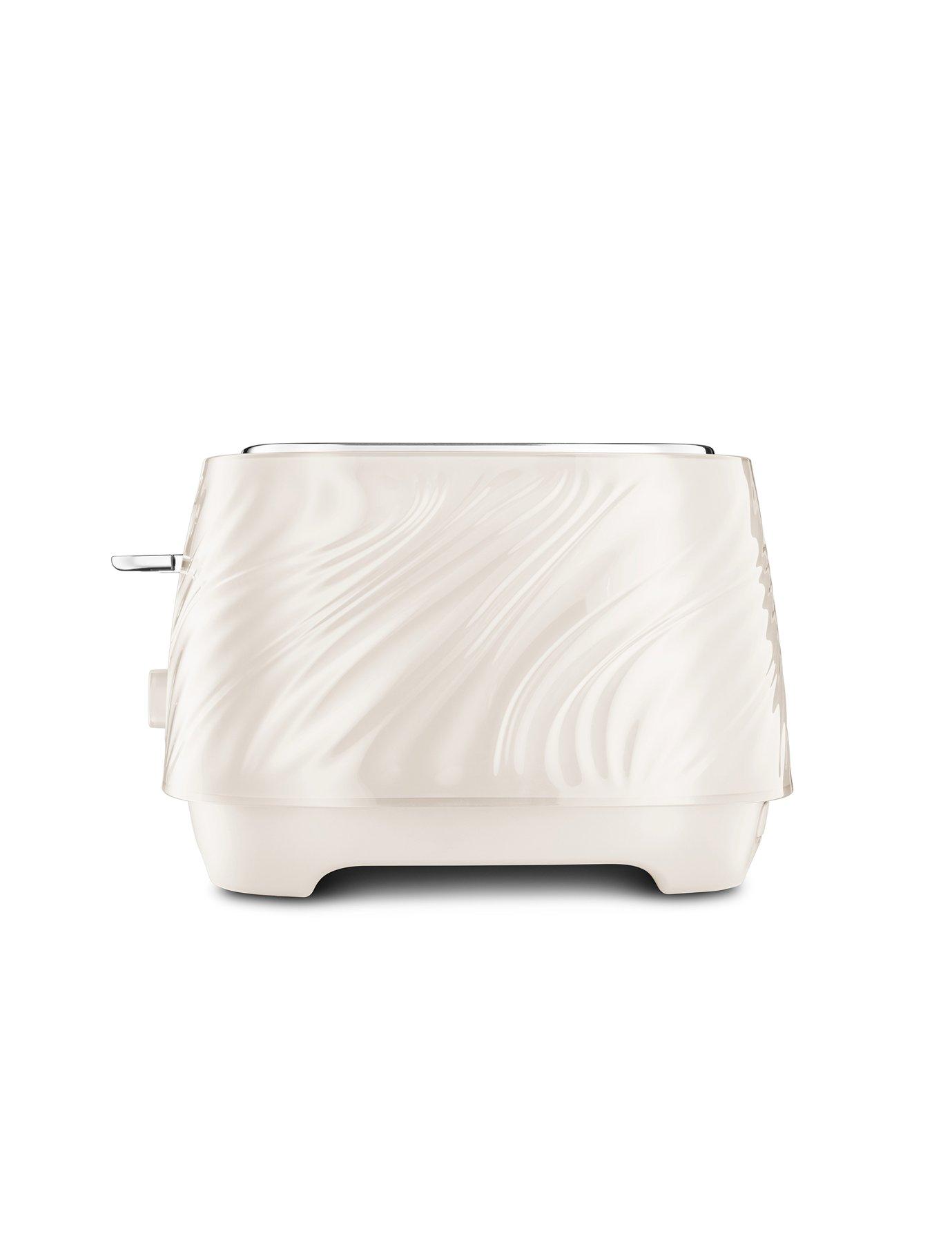 Image 5 of 8 of DeLonghi Ballerina Seta Toaster - Cream