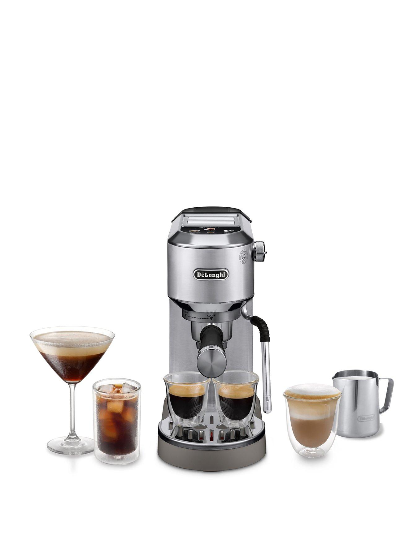 DeLonghi Dedica Duo Espresso Machine, Hot, Iced and Cold Brew EC890.M.