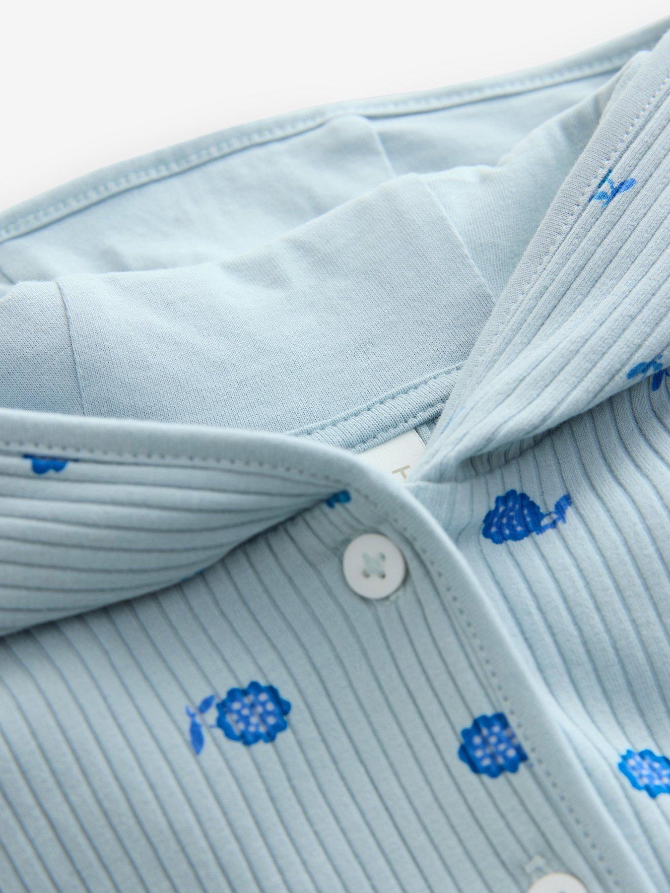 Image 4 of 4 of Cath Kidston Younger Girls Ribbed Legging And Cardigan Set - Blue