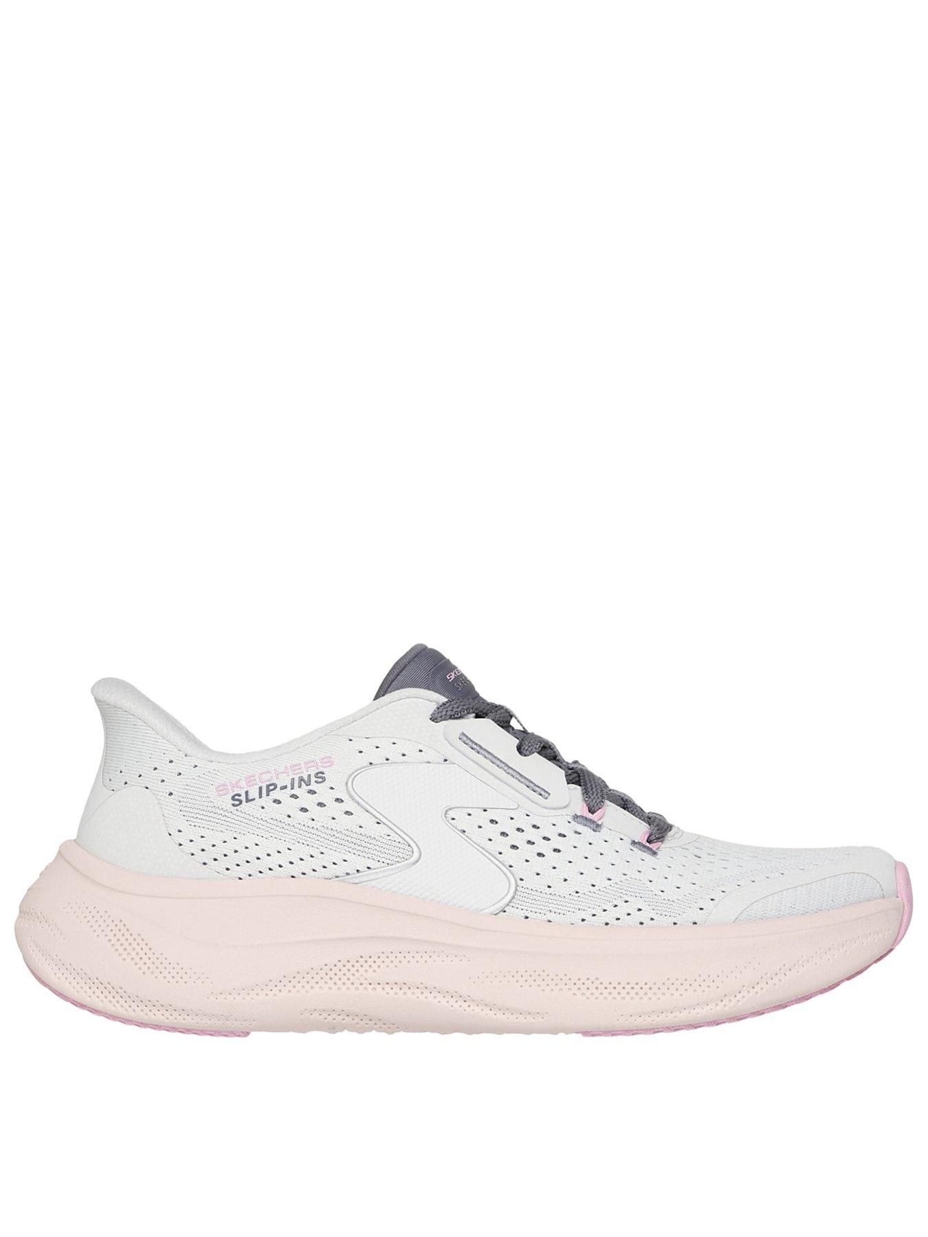 Skechers Skech Cloud Slip-In Trainer - White