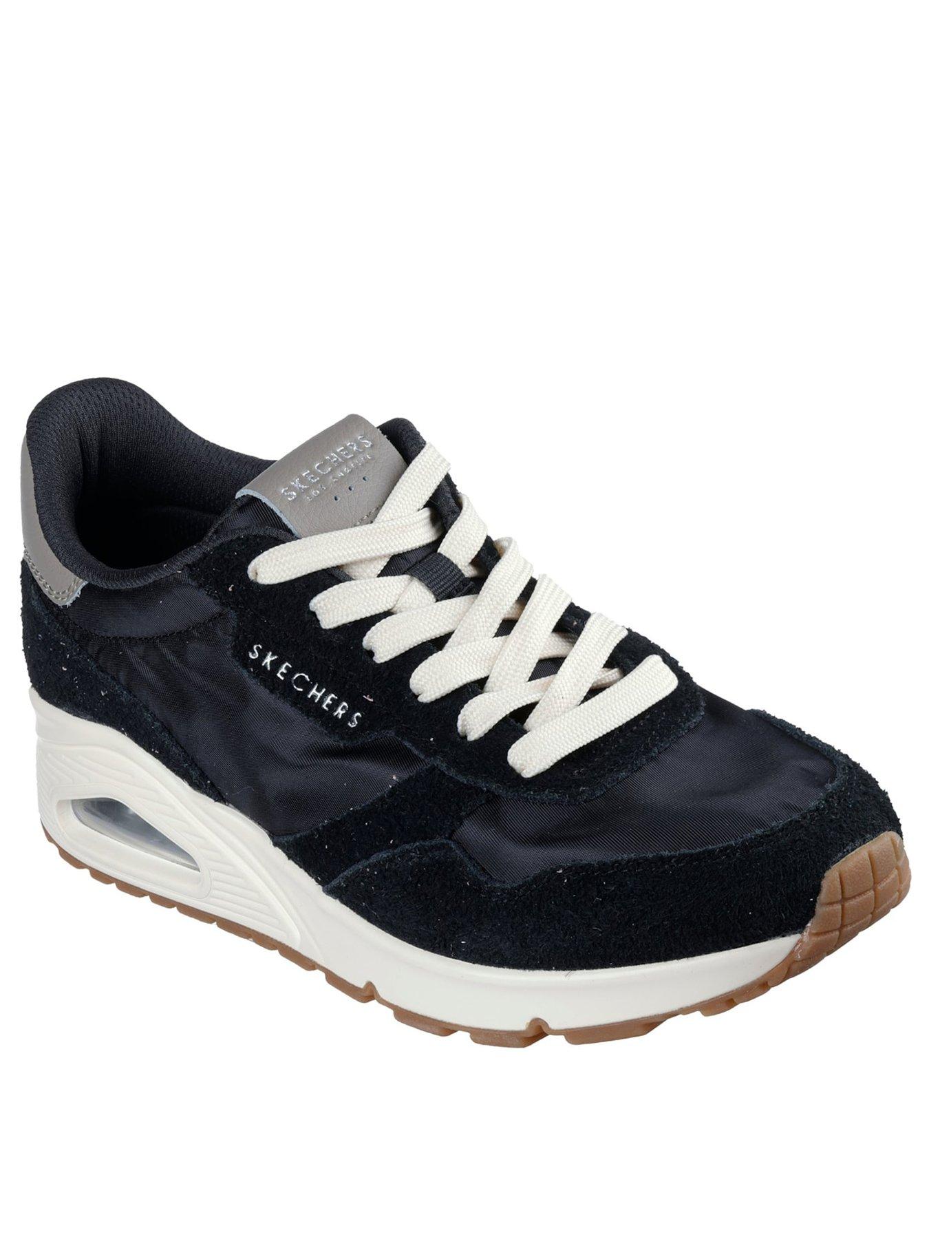 Image 2 of 5 of Skechers Uno Vintage Dayz Trainer - Black