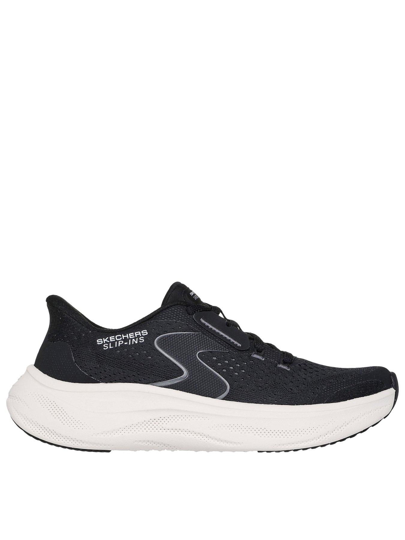 Skechers Skech Cloud Slip-In Trainer - Black