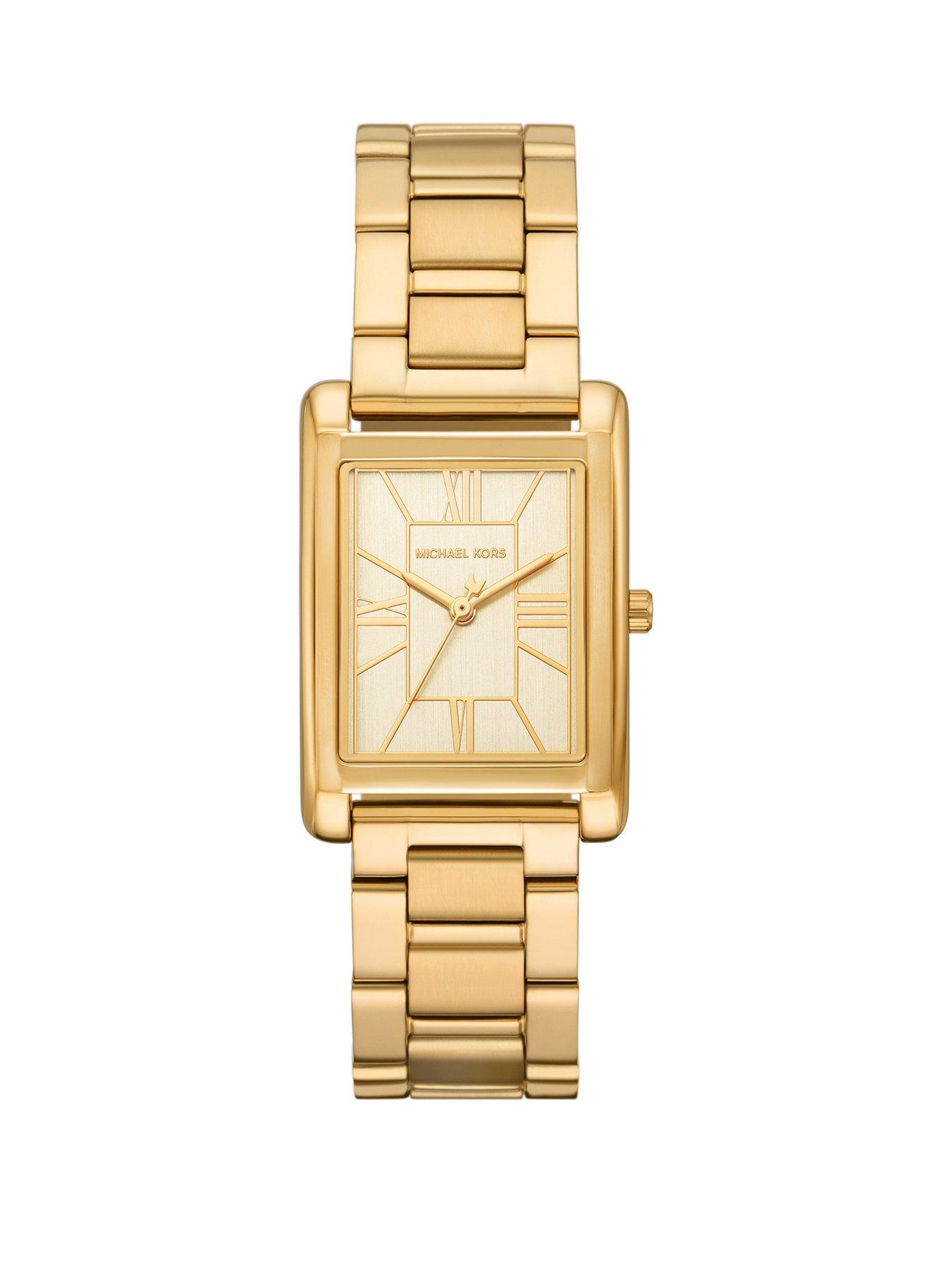undefined Women's Essex Three-Hand Stainless Steel Watch, MK4904