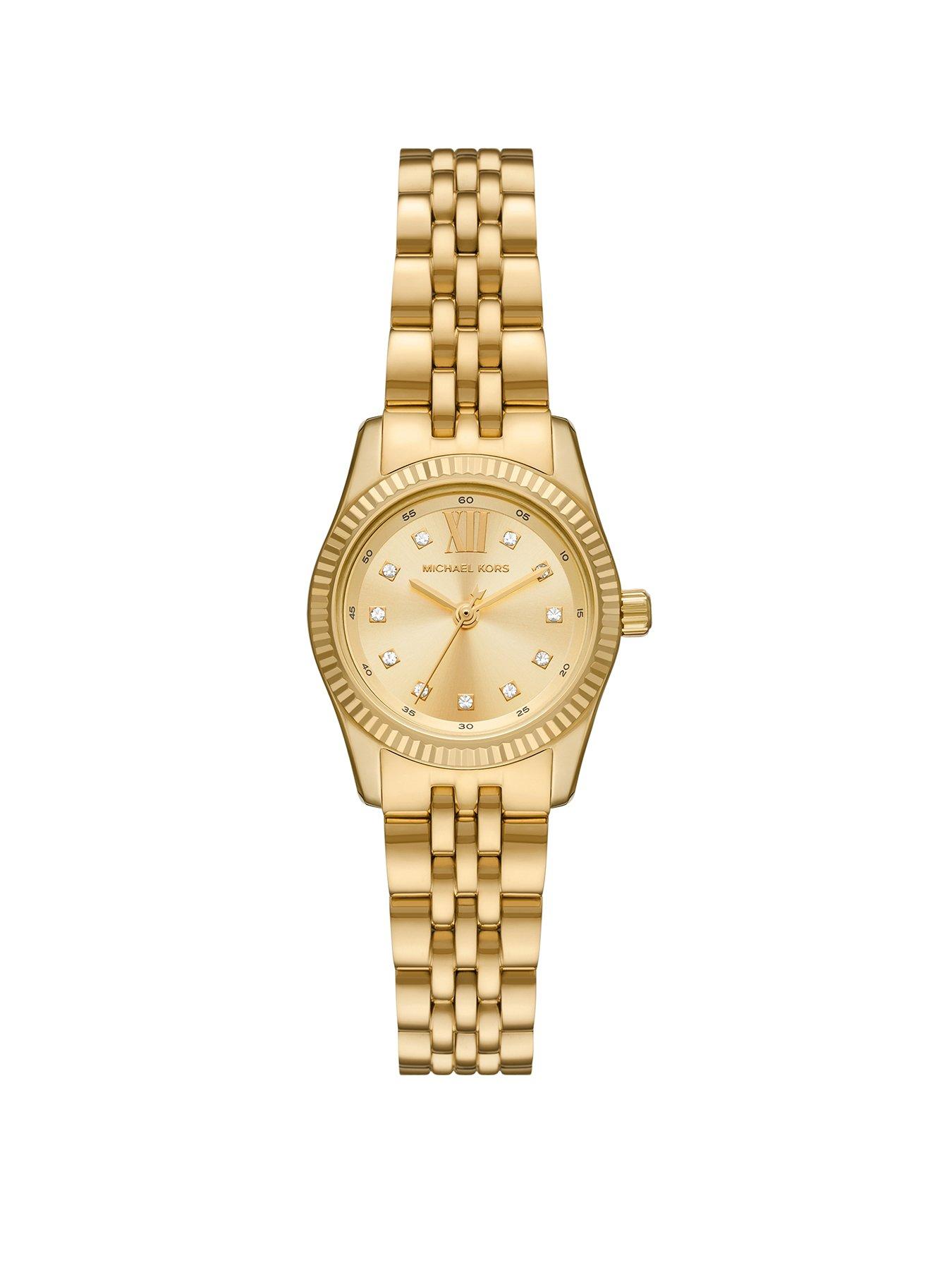undefined Women's Lexington 3-Hand Stainless Steel Watch Mk4741 - Gold