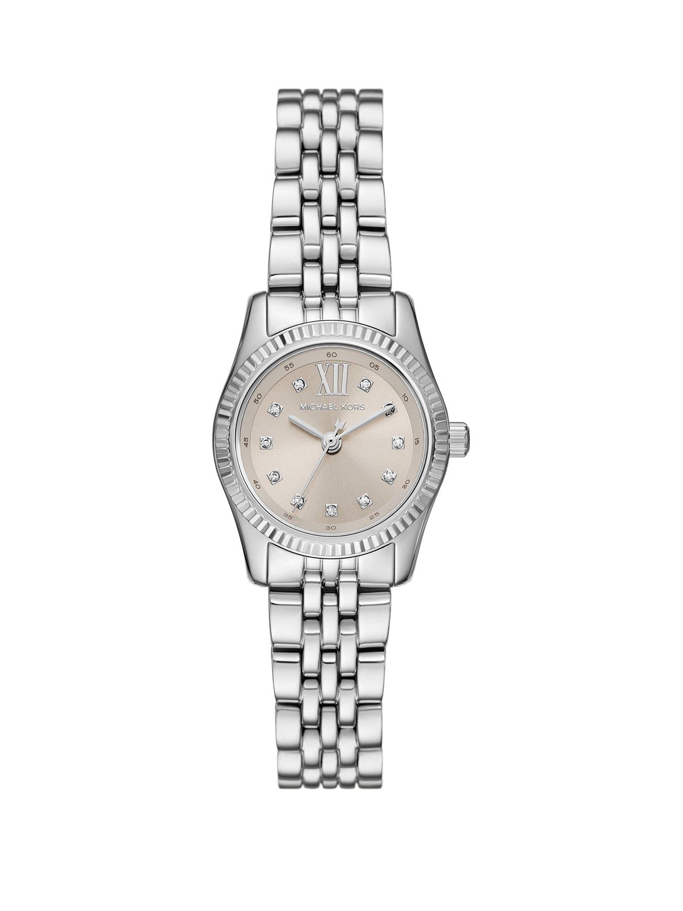 Michael Kors Women's Lexington Three-Hand, Stainless Steel Watch, MK4843