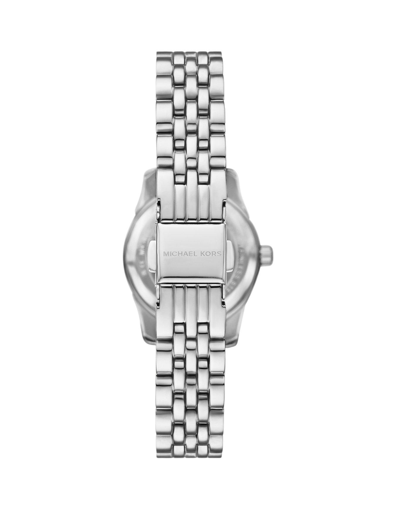 Image 2 of 5 of Michael Kors Women's Lexington Three-Hand, Stainless Steel Watch, MK4843