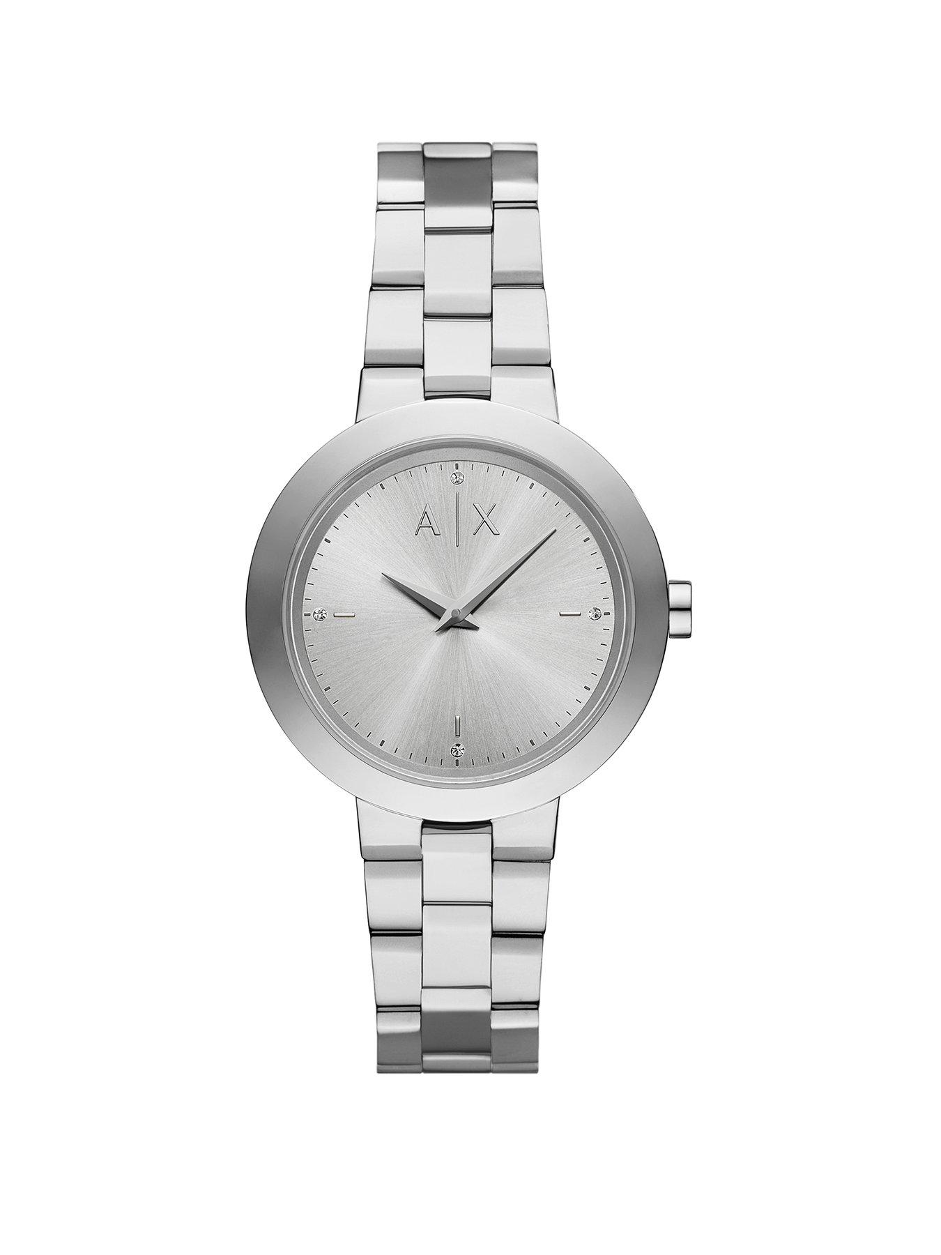 undefined Women's 2-Hand, Stainless Steel Watch Ax5170 - Silver