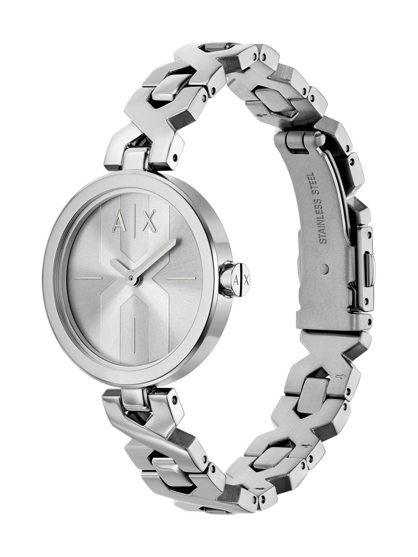 Image 5 of 6 of Armani Exchange Women's Two-Hand Stainless Steel Watch, AX5830