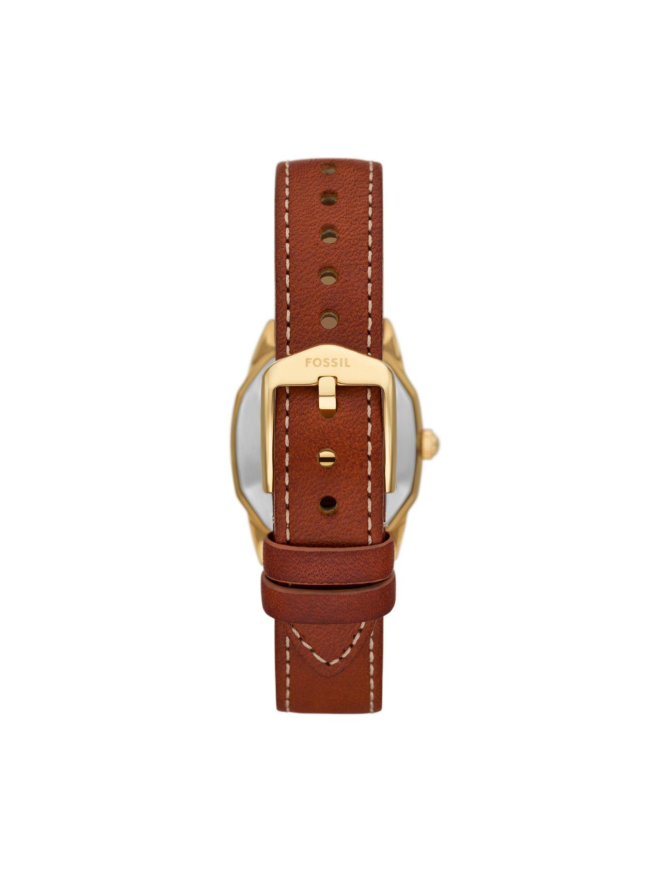 Image 2 of 4 of Fossil Women's Harlow Three-Hand, Gold-Tone Stainless Steel Watch, ES5364