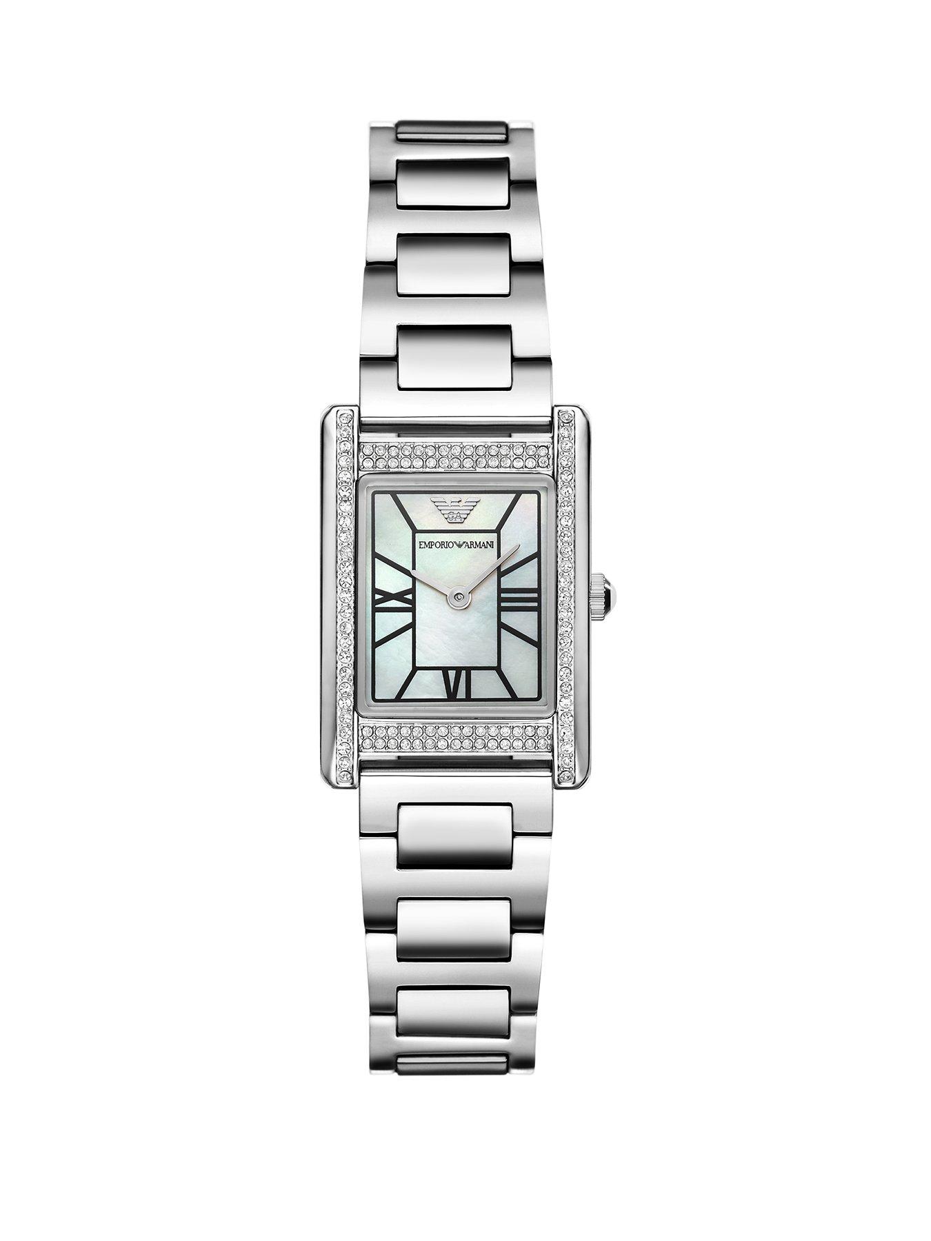 undefined Women's 2-Hand, Stainless Steel Watch Ar11625 - Silver