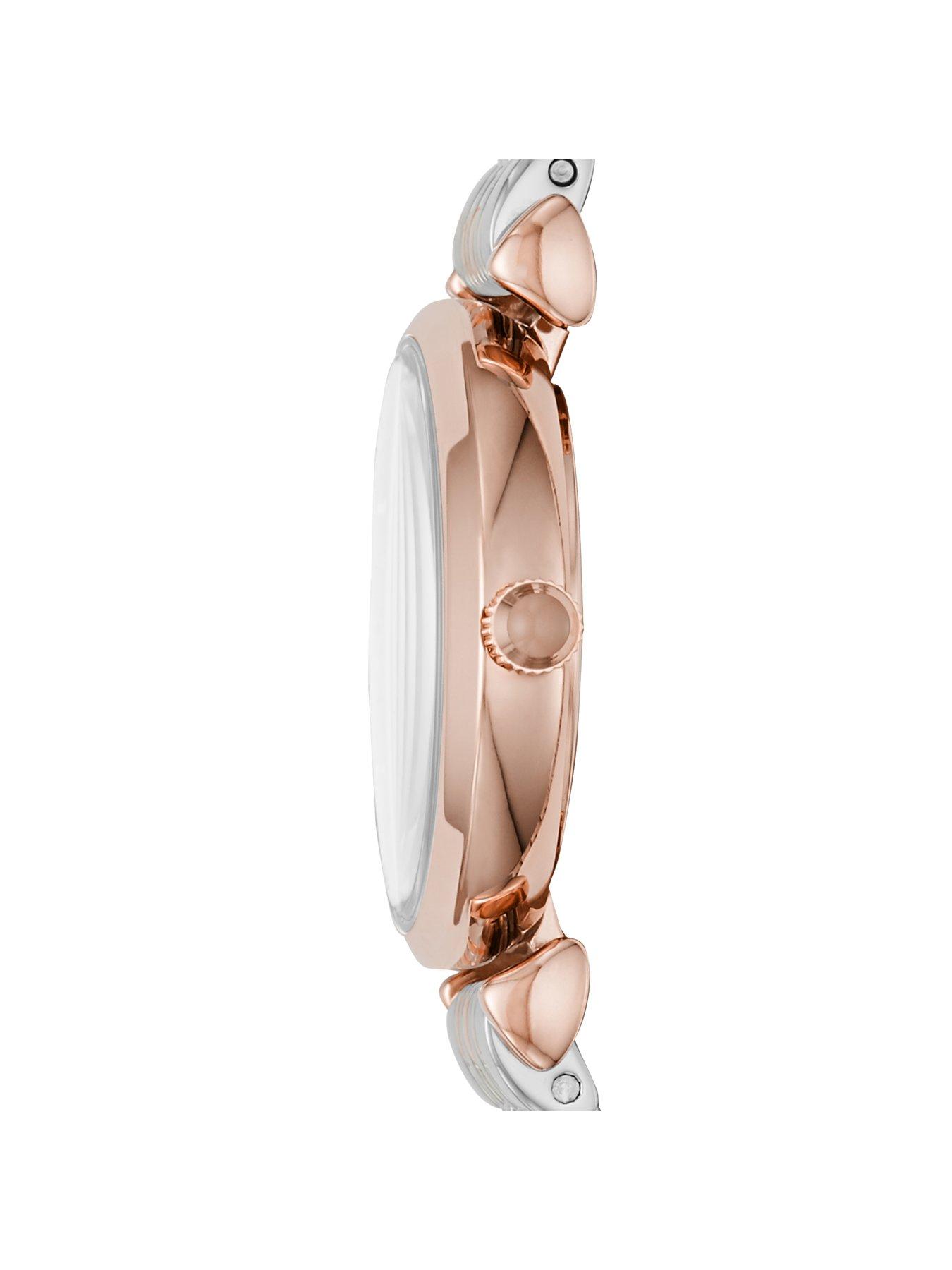 Image 4 of 6 of Emporio Armani Women's 2-Hand Stainless Steel Watch Ar11223 - Rose Gold