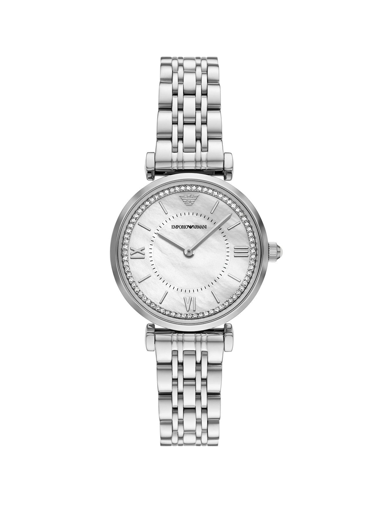undefined Women's 2-Hand Stainless Steel Watch Ar11701 - Silver