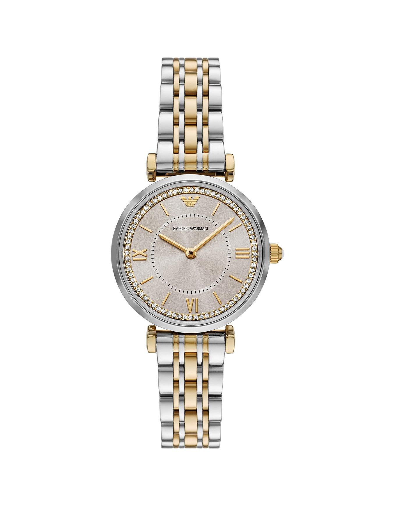 undefined Women's 2-Hand 2-Tone Stainless Steel Watch Ar11702