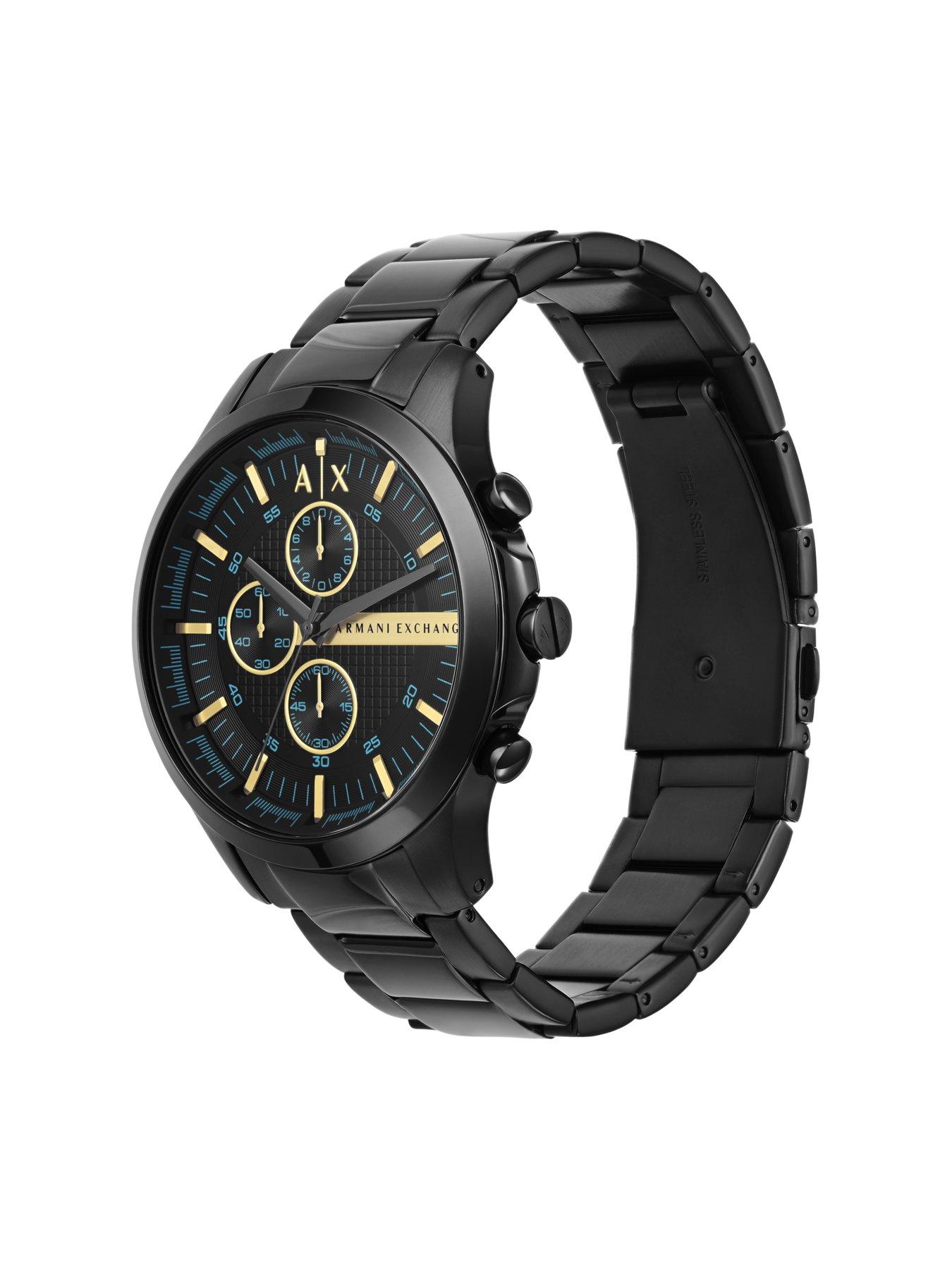 Image 2 of 6 of Armani Exchange Chronograph Black Watch