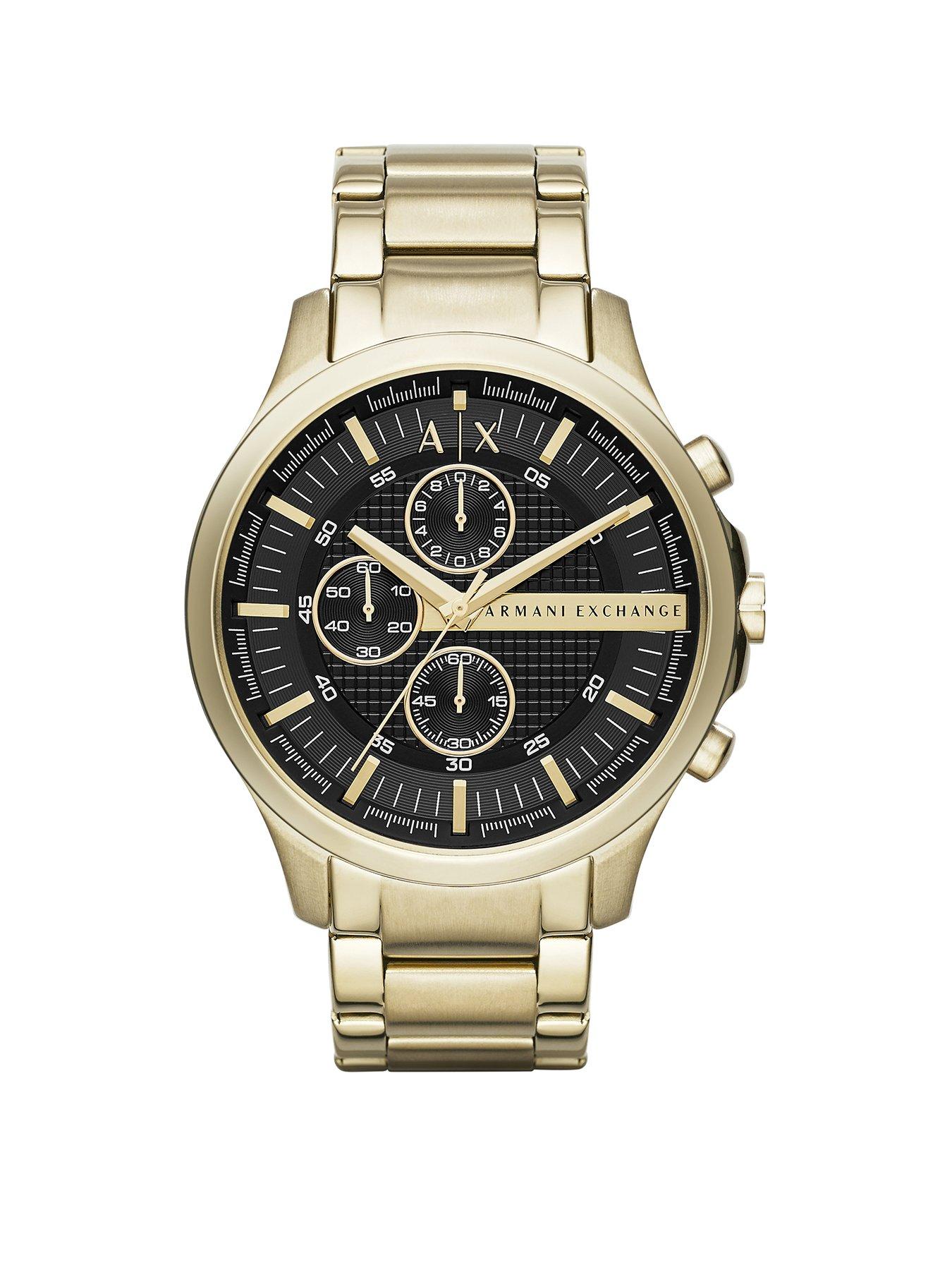 undefined Men's Chronograph Stainless Steel Watch Ax2137 - Gold