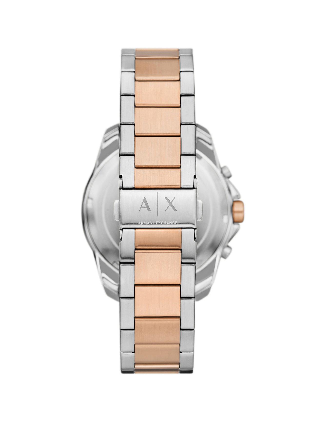 Image 2 of 6 of Armani Exchange Men's Chronograph 2-Tone Stainless Steel Watch Ax1965