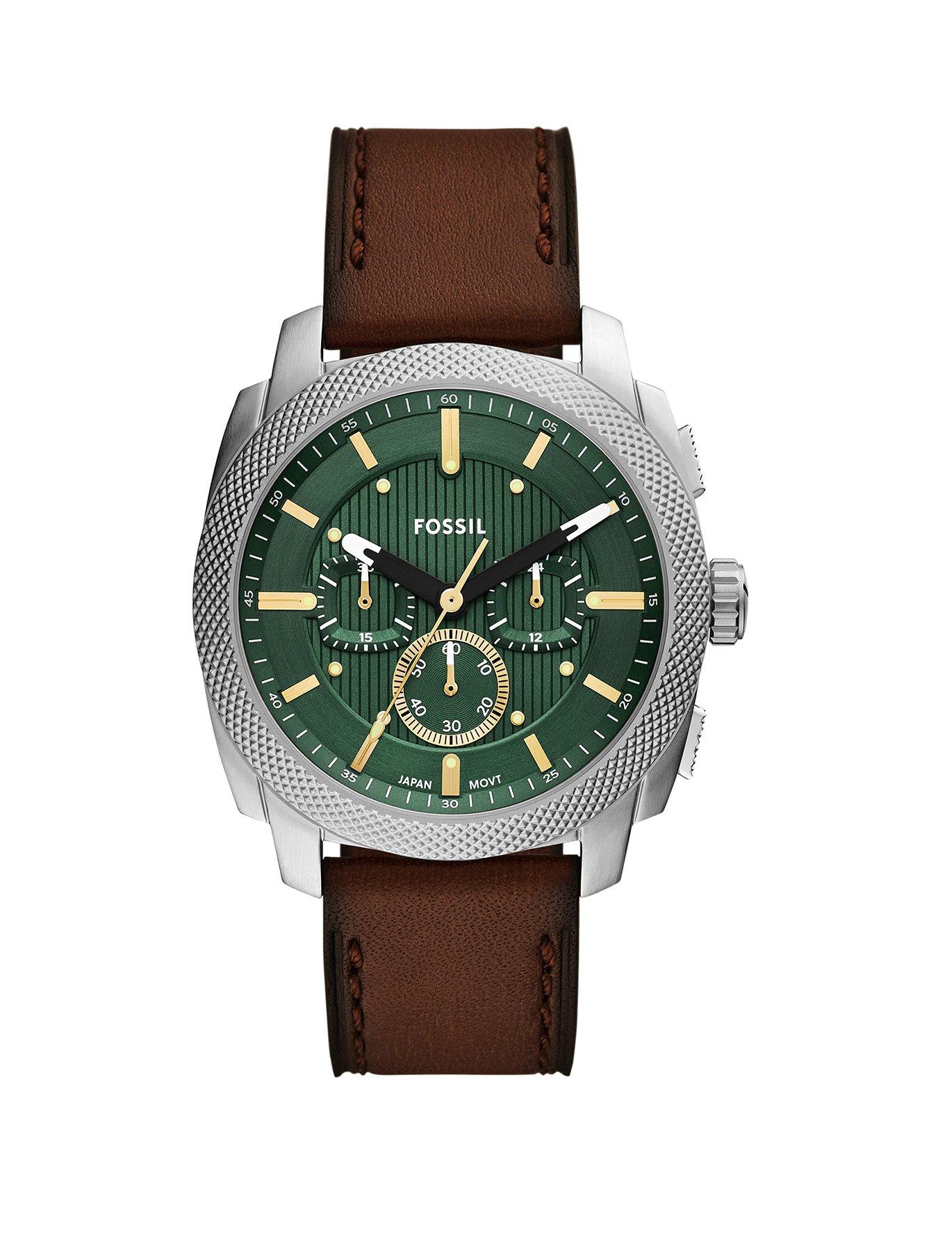 undefined Men's Machine Chronograph, Stainless Steel Watch, FS6100
