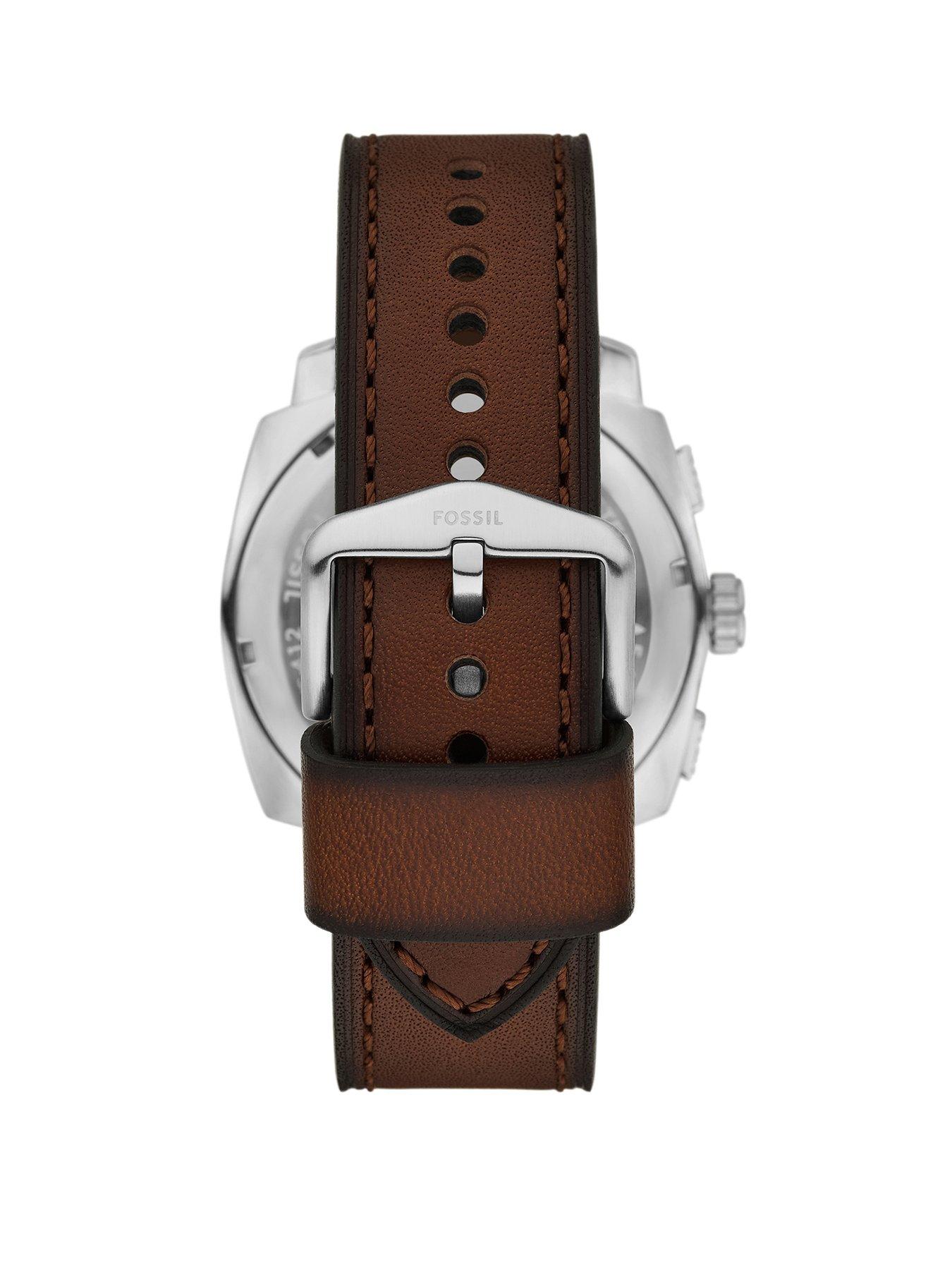 Image 2 of 5 of Fossil Men's Machine Chronograph, Stainless Steel Watch, FS6100